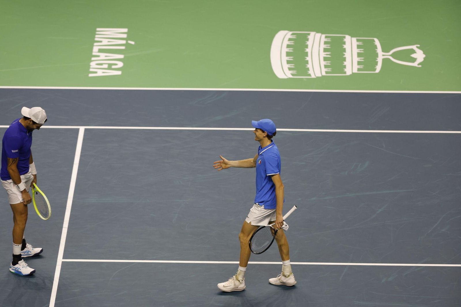 El doble Italia-Argentina, en fotos