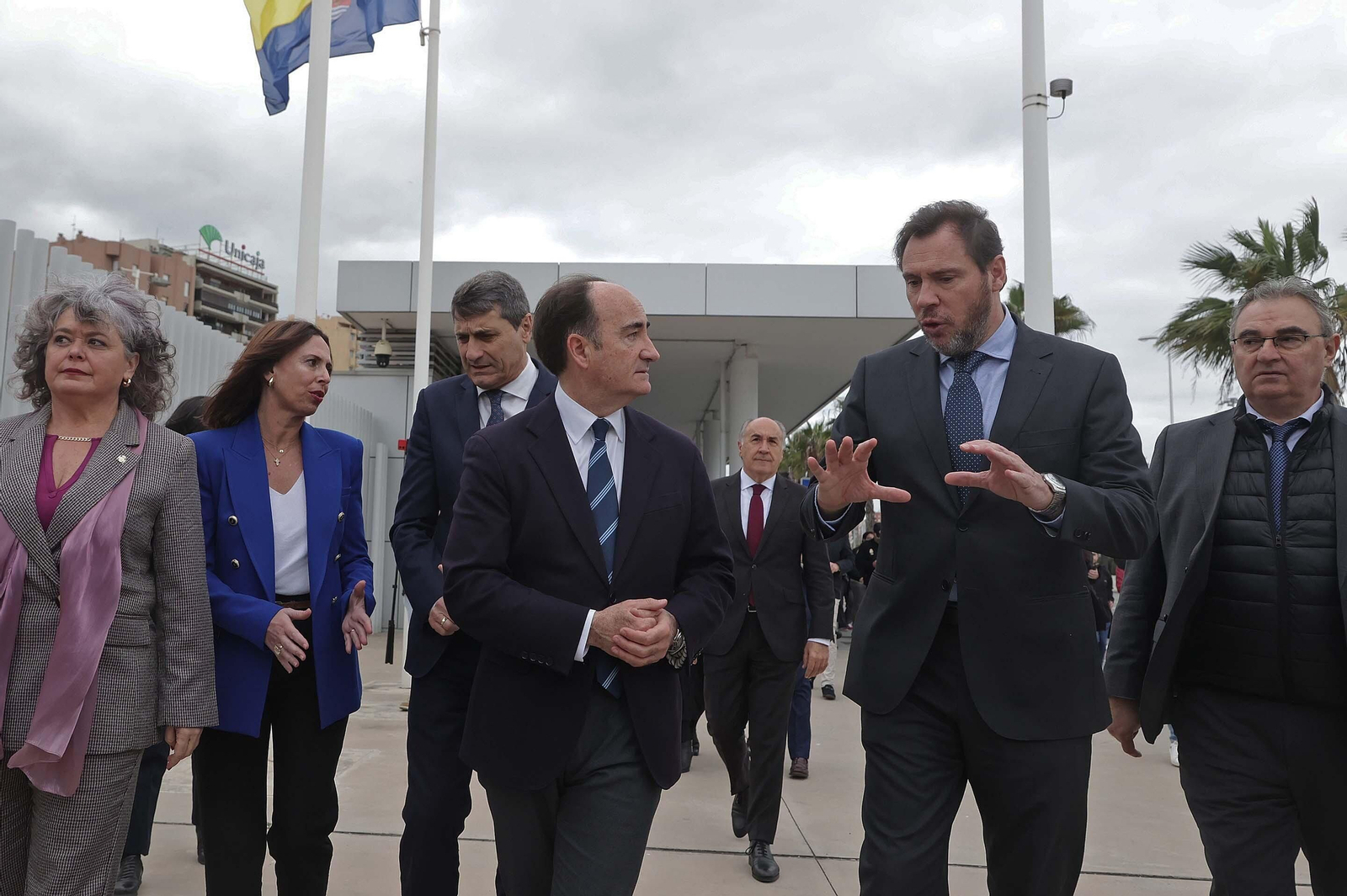 Fotos de la jornada de trabajo del ministro de Transportes en el Puerto de Algeciras