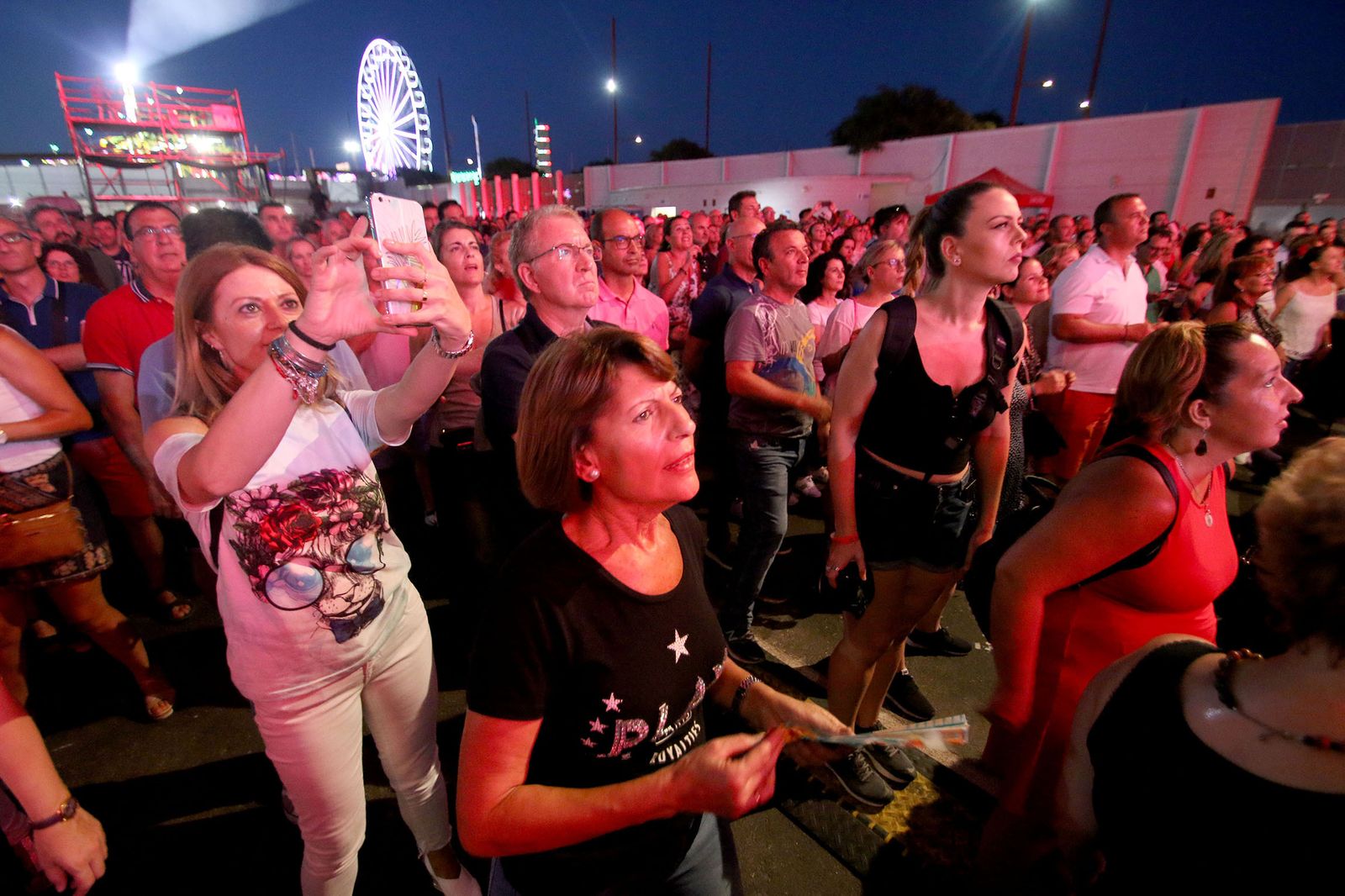 Fotogalería de la gira de Yo Fui a EGB. Feria de Almería 2019