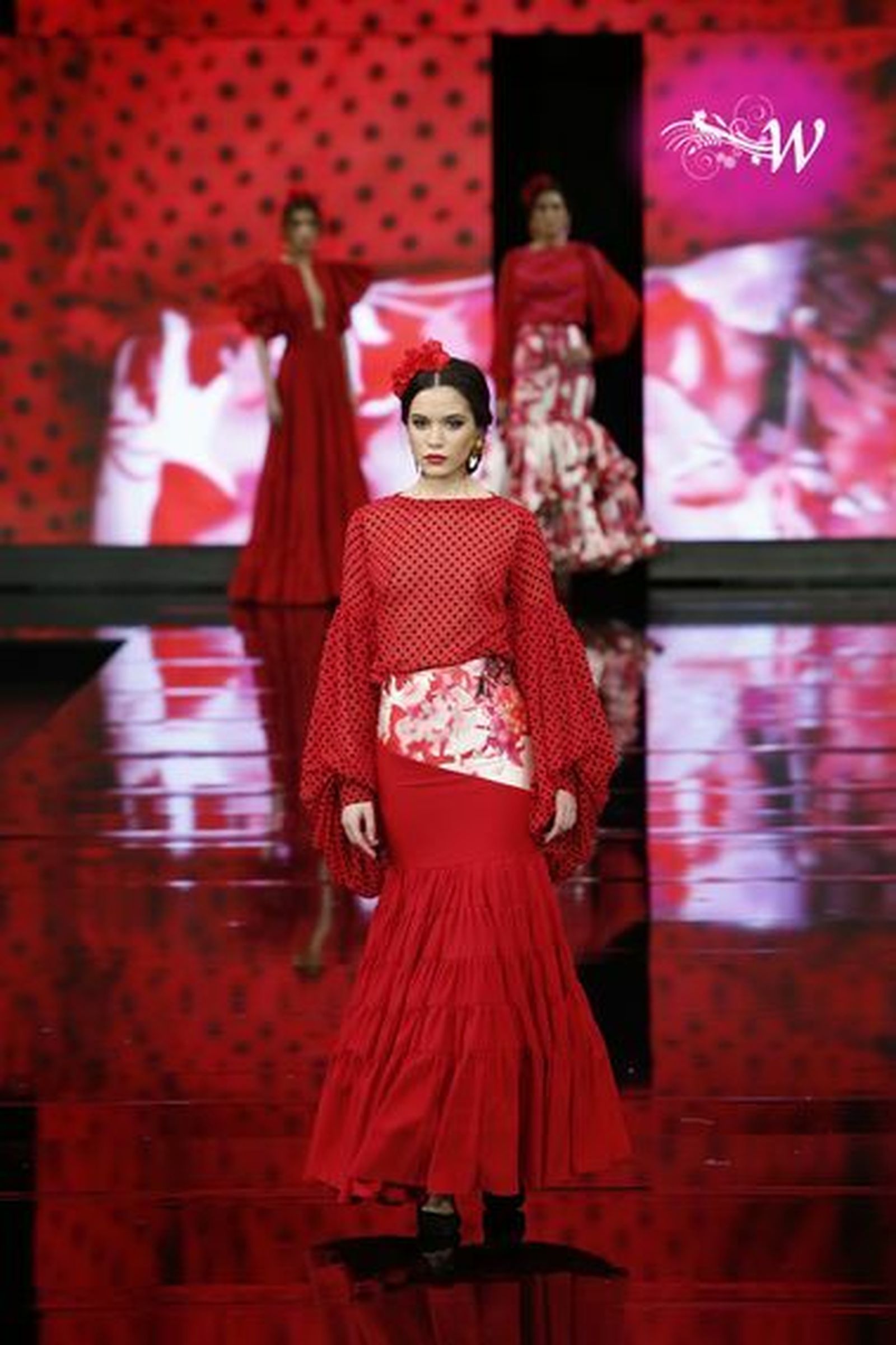 Adelina Infante presenta su colección de flamenca en SIMOF 2020, todas las fotos