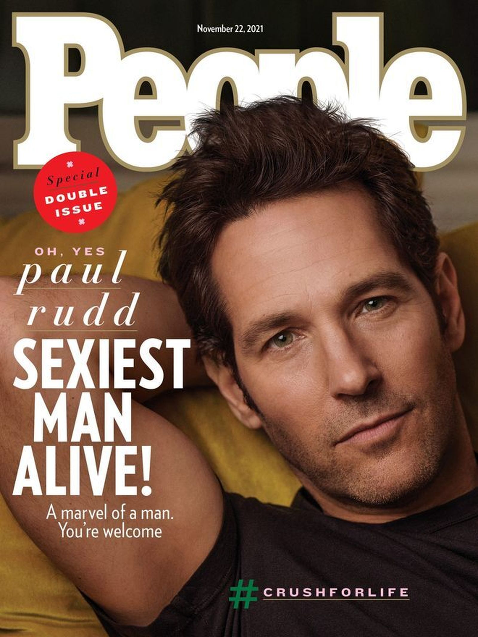Portada de 'People' con Paul Rudd.