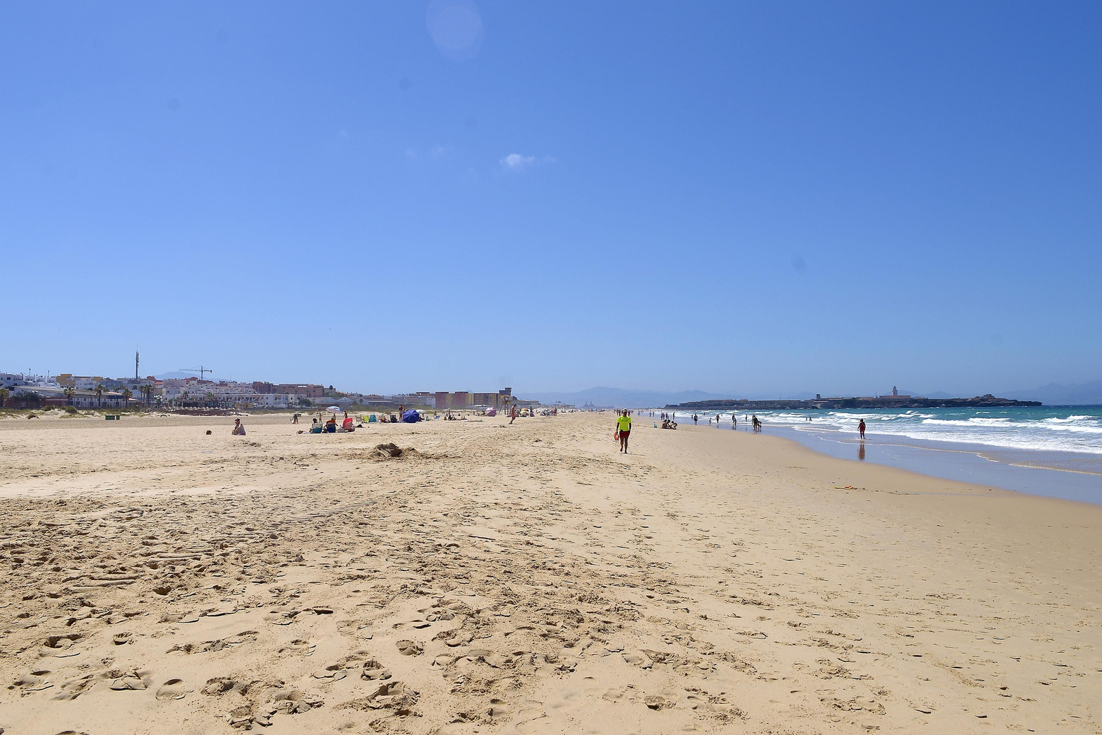 Fotos de las playas de Tarifa en el fin e semana