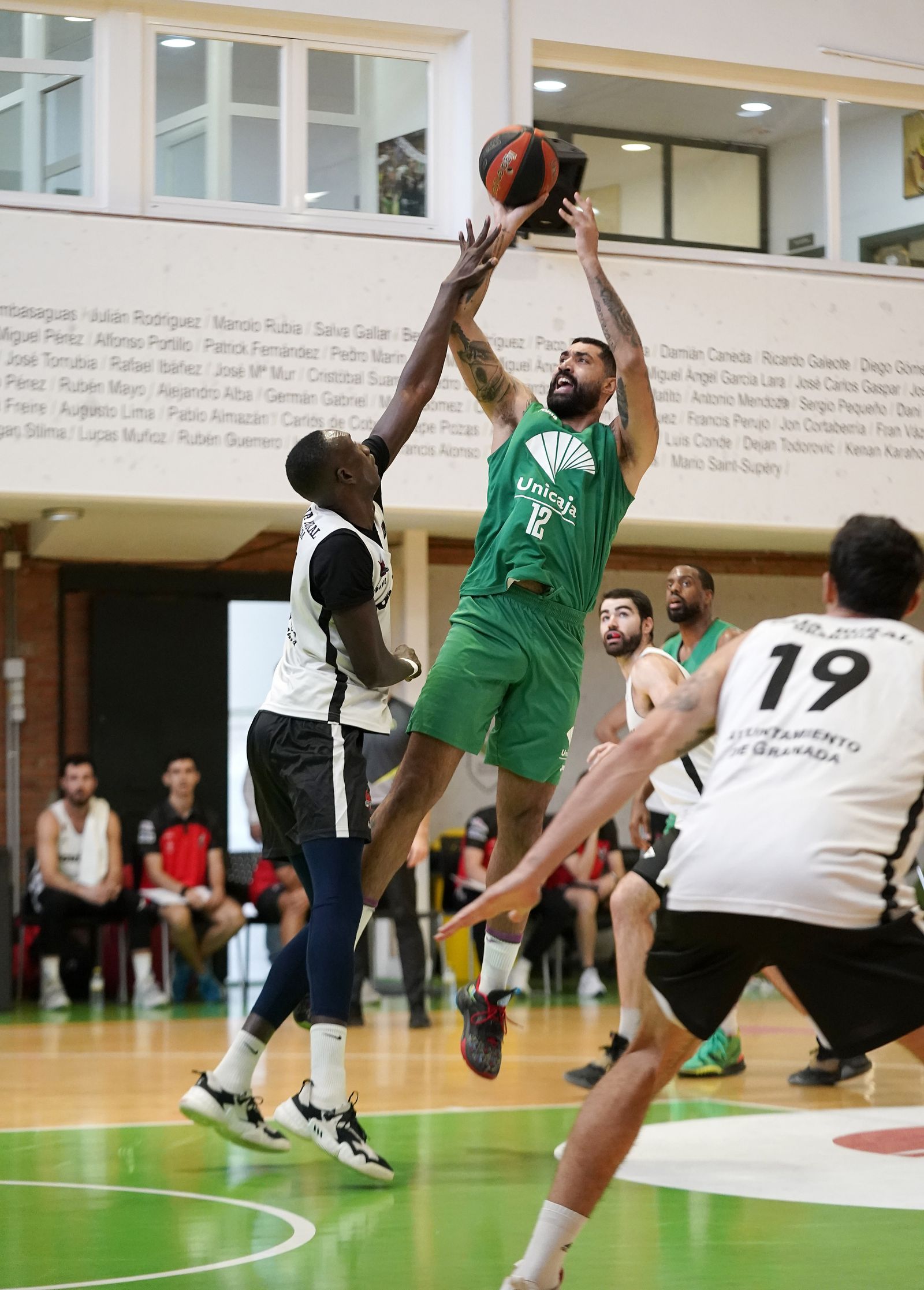 Las fotos del Unicaja-Coviran Granada de entrenamiento