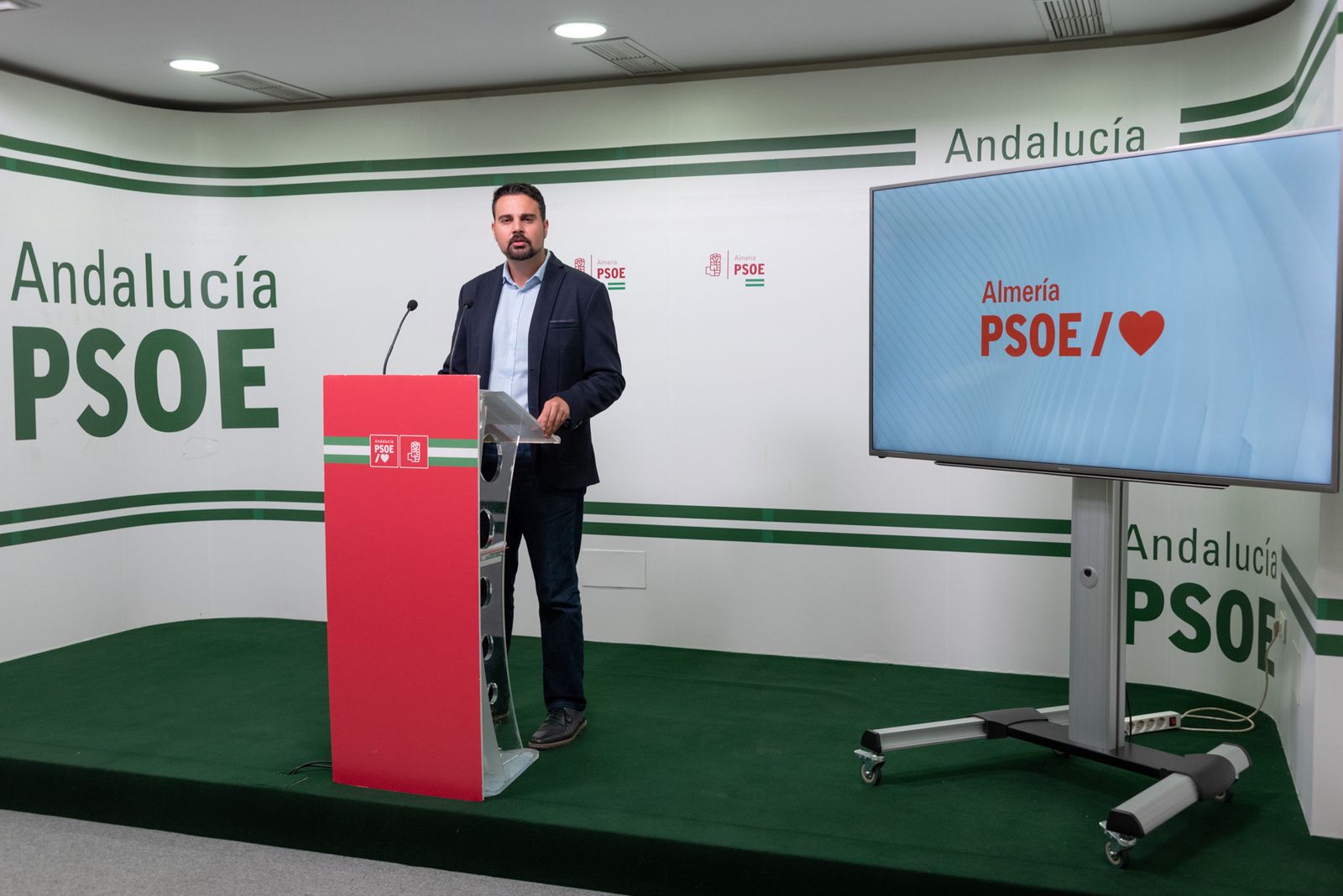 Mateo Hernández, parlamentario andaluz del PSOE de Almería