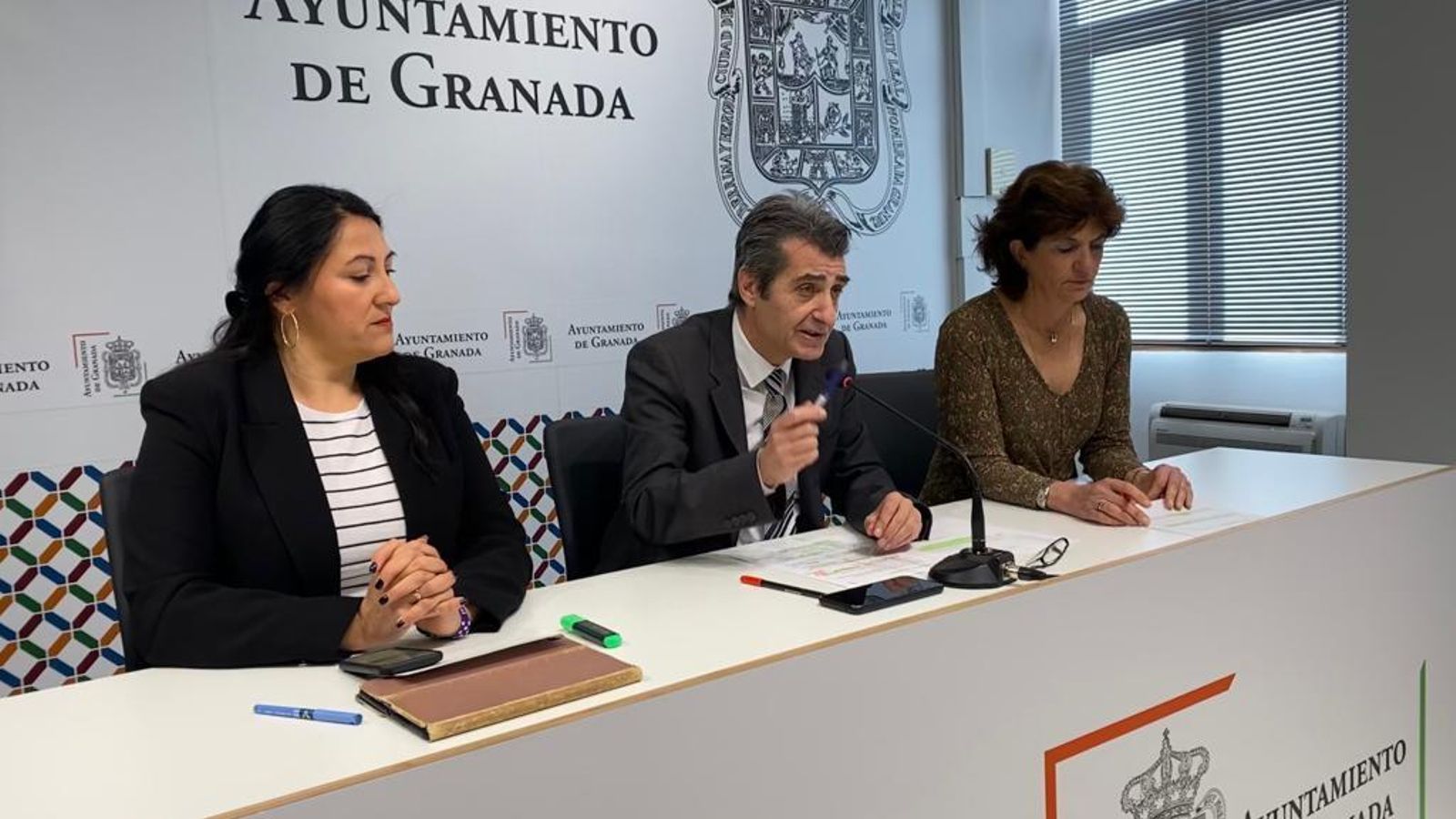 Rueda de prensa de UP sobre el Parque de las Ciencias y el despido de los 15 trabajadores.