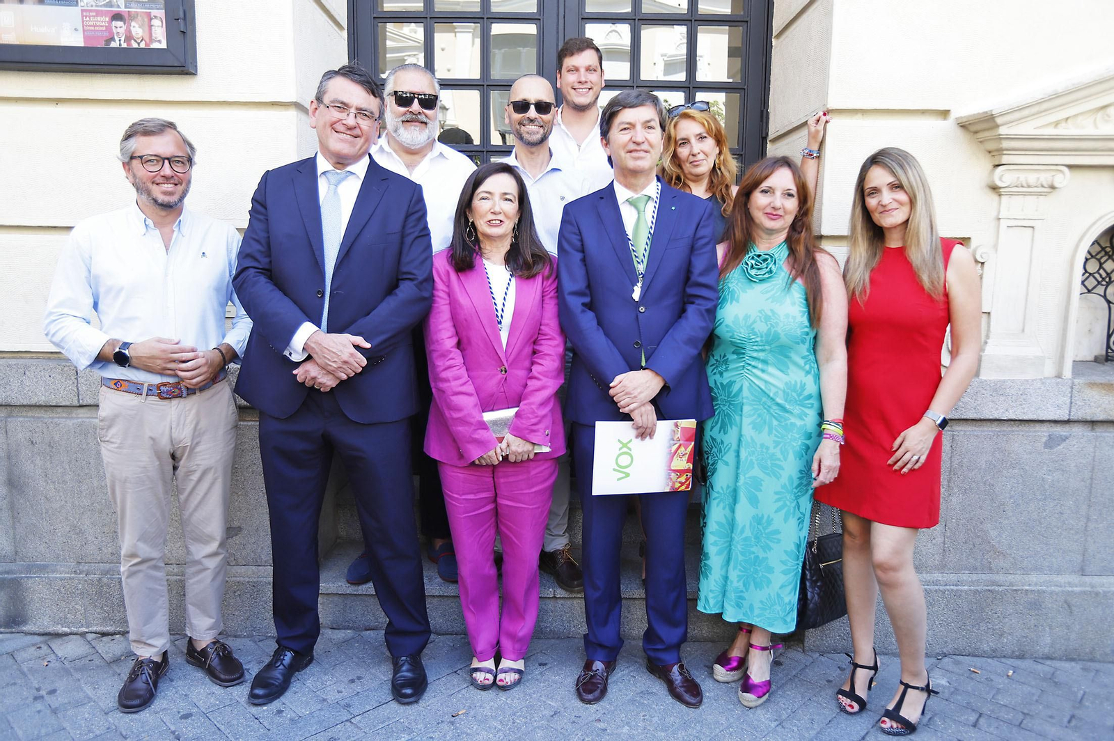 Imágenes de la toma de posesión de Pilar Miranda como alcaldesa de Huelva