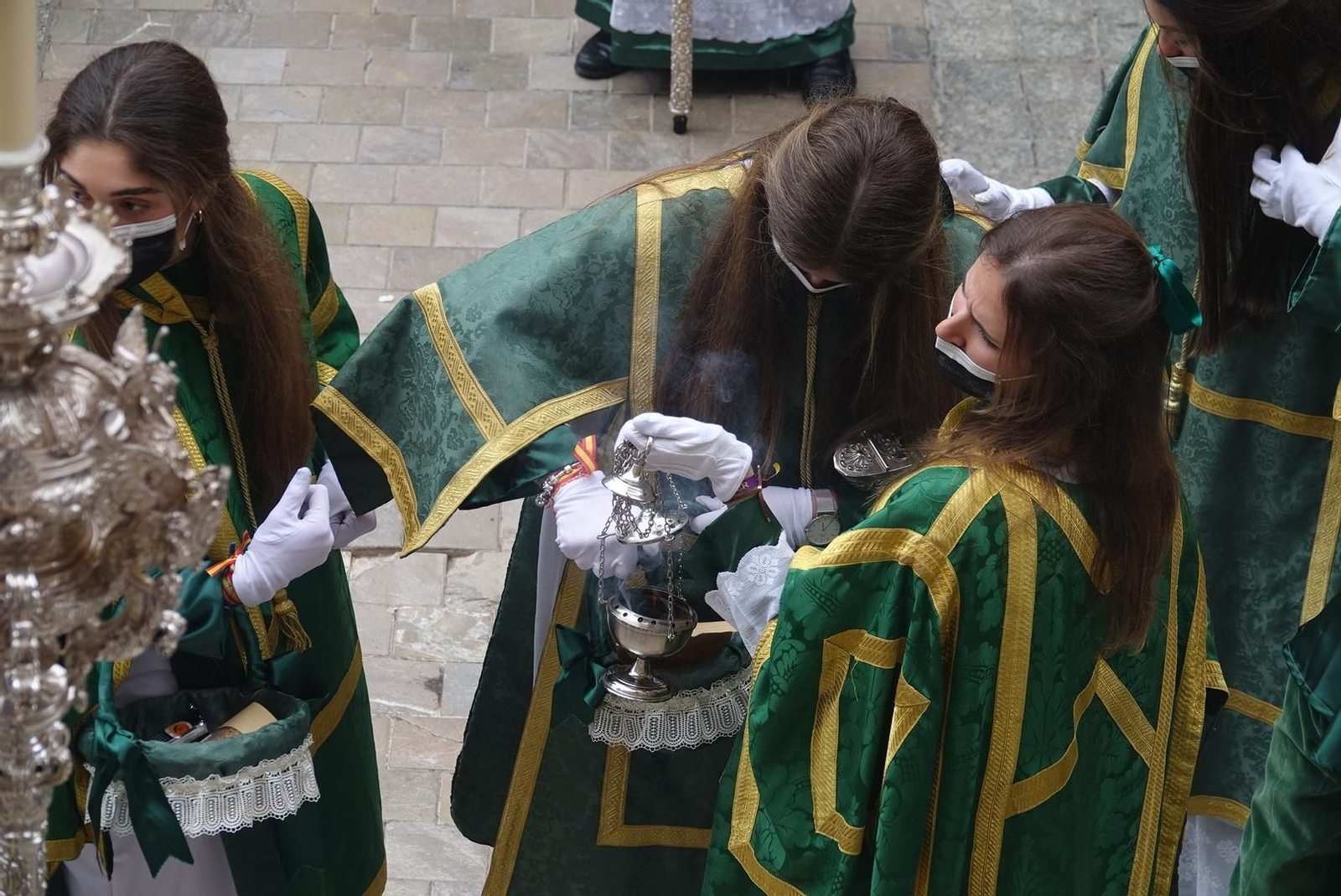 Las fotos de Estudiantes, en el Lunes Santo de Málaga