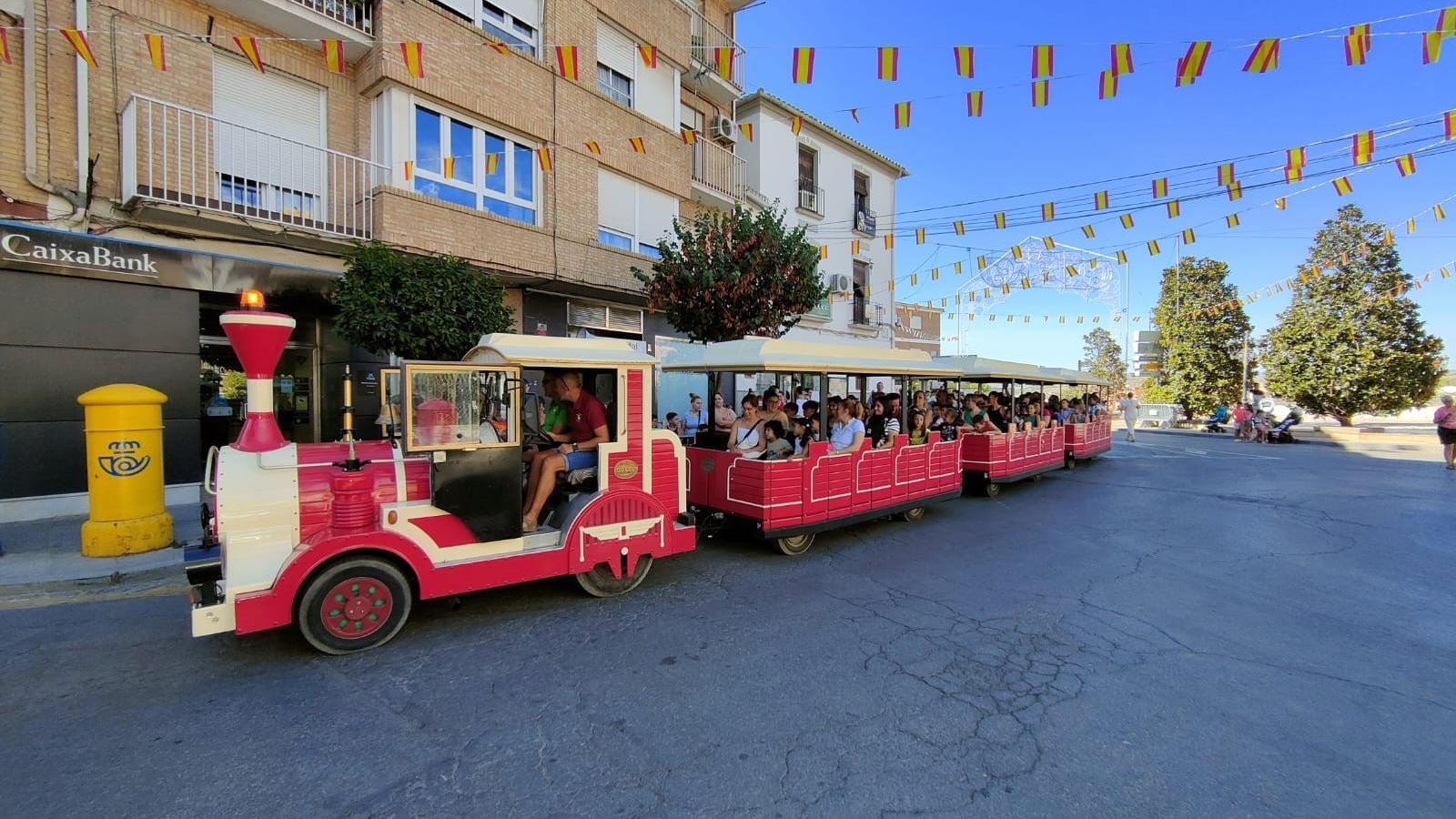 El tren estará disponible para el tradicional recorrido por el municipio granadino.