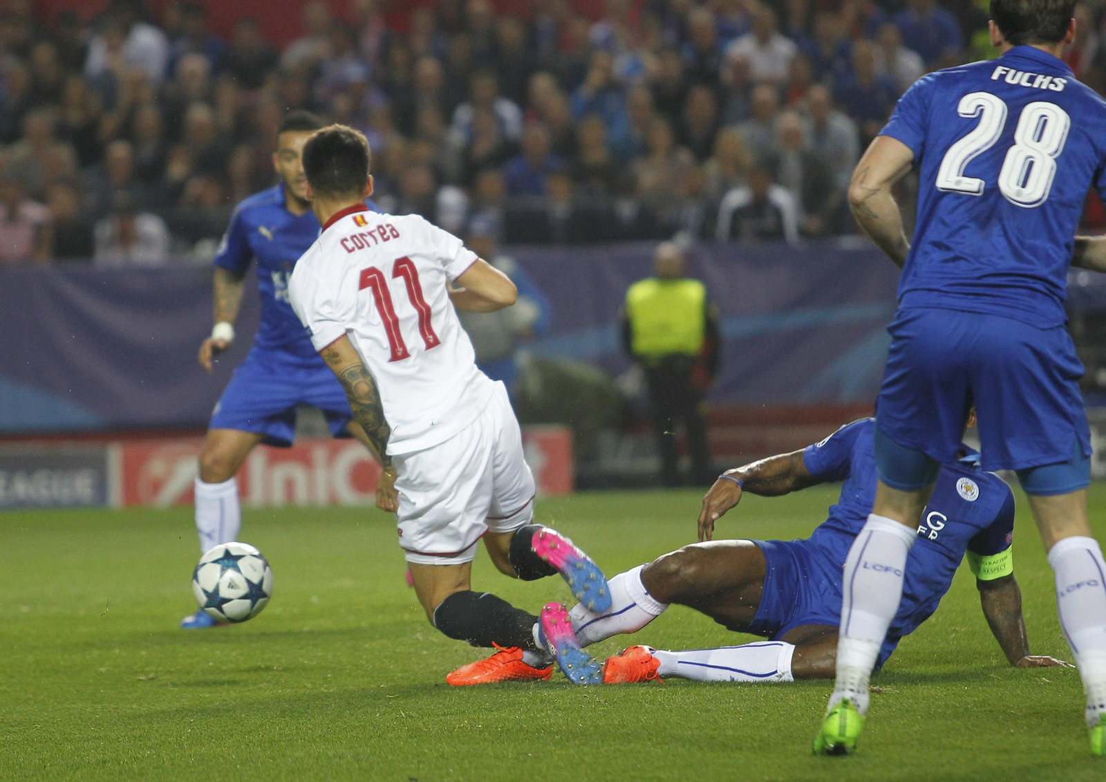 El Sevilla-Leicester de 'Champions'