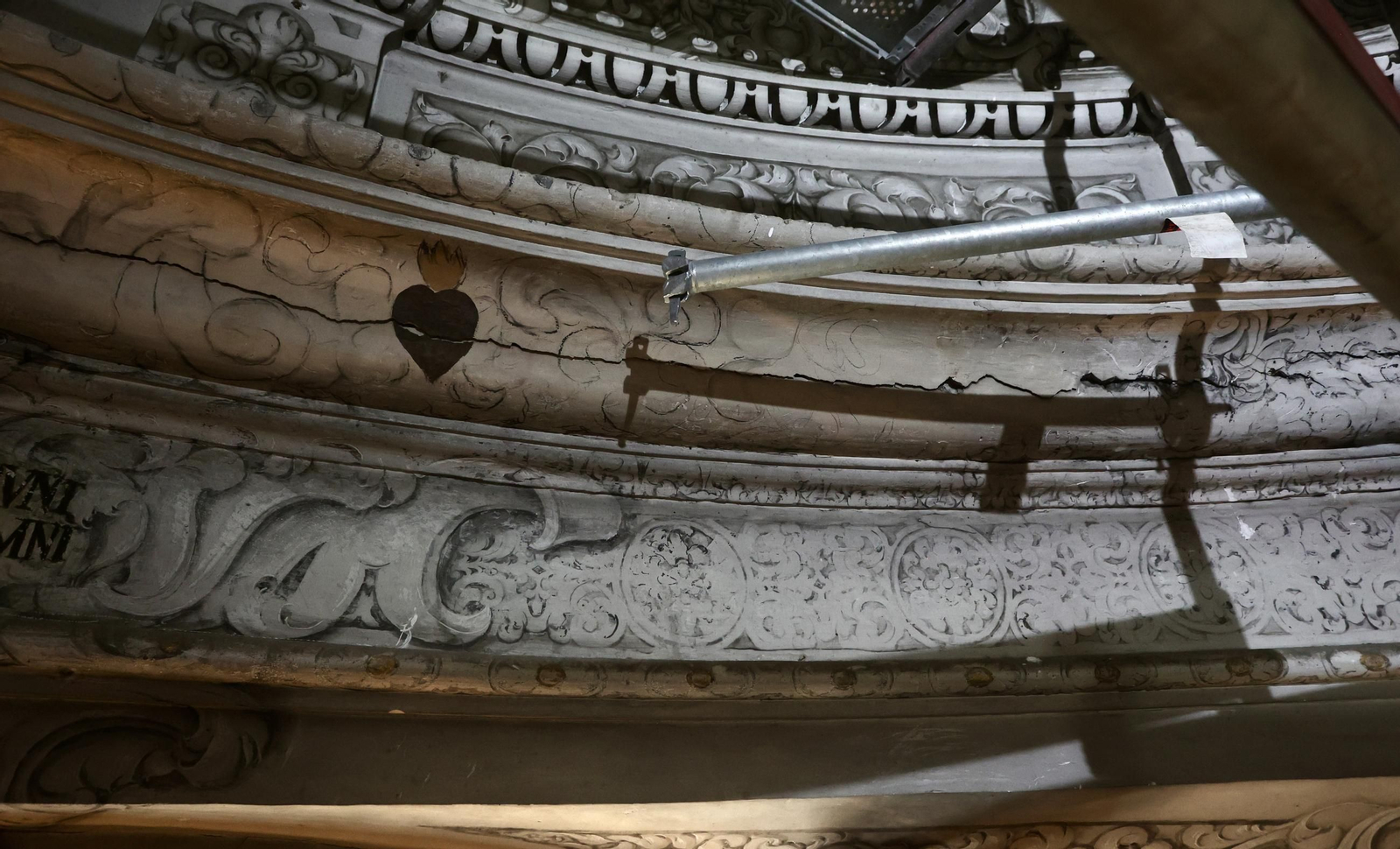 Obras en la Iglesia de La Caridad