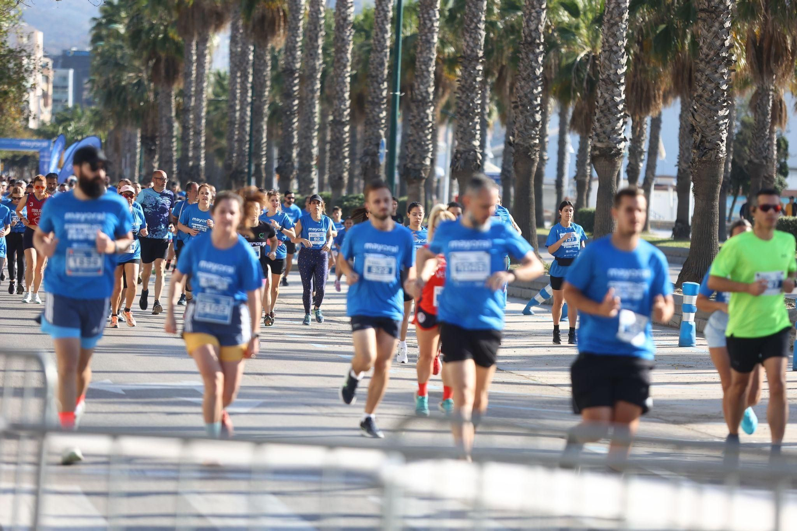 Las mejores fotos de la I Carrera Solidaria Mayoral de Málaga