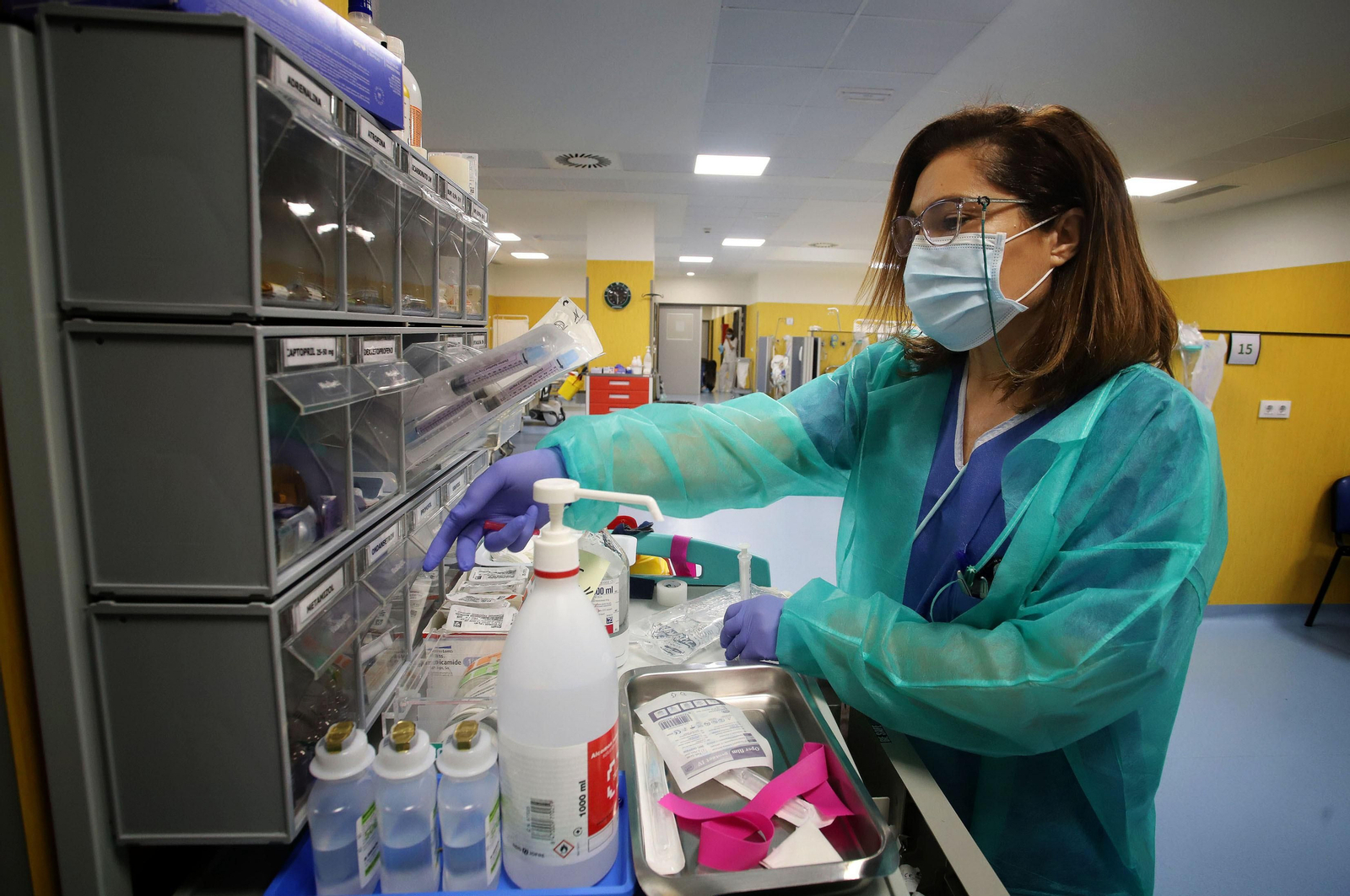 Imágenes del área quirúrgica del Hospital Infanta Elena, Huelva