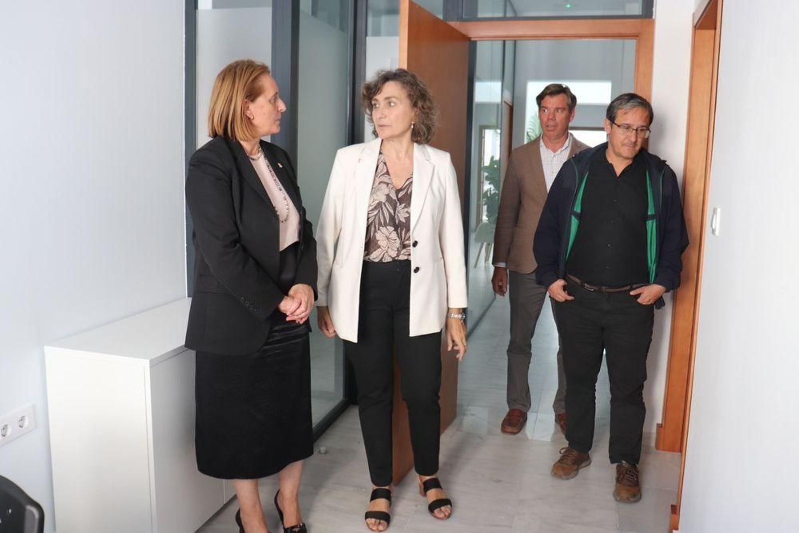 La alcaldesa Visita el CEEI Bahía de Cádiz