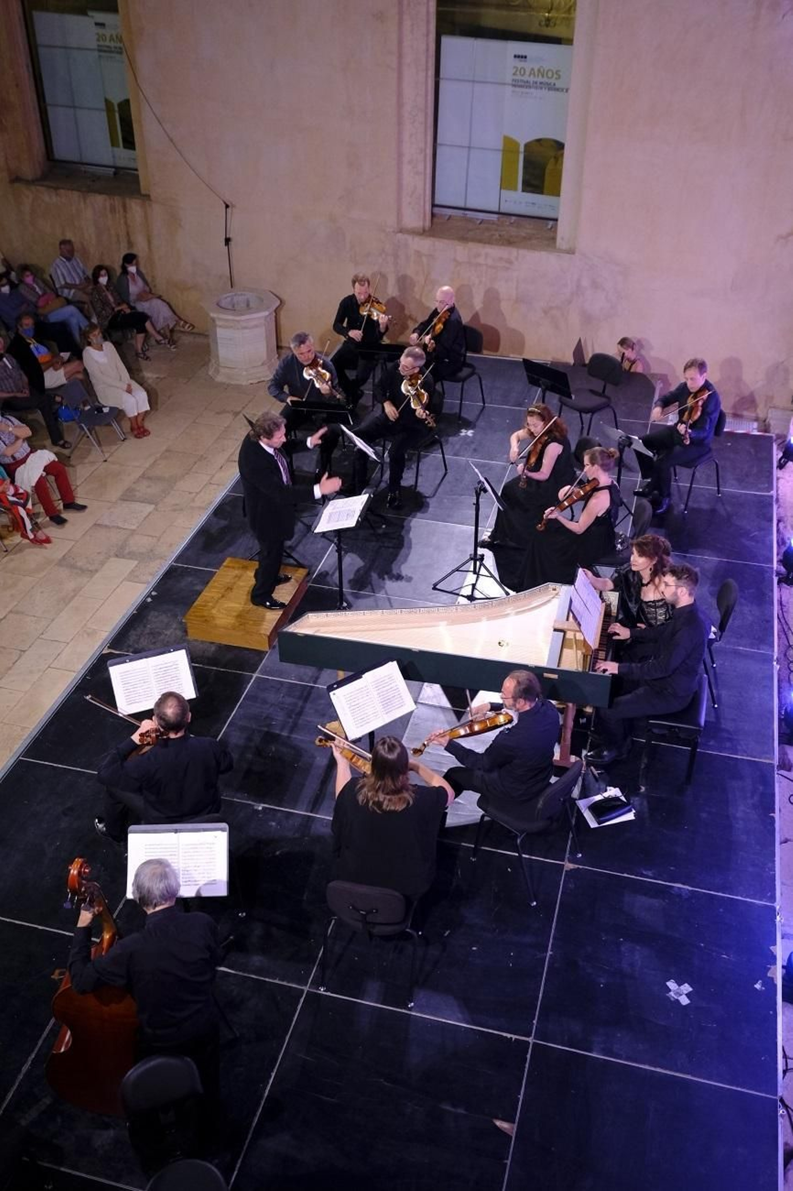 Fotogalería Orquesta de Cámara de San Petesburgo.Nidia Palacios, soprano. Festival de Música Renacentista y Barroca de Vélez Blanco.