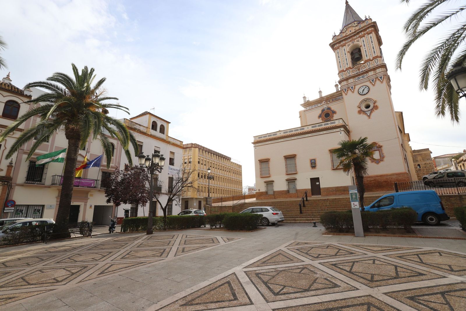 La plaza de San Pedro.