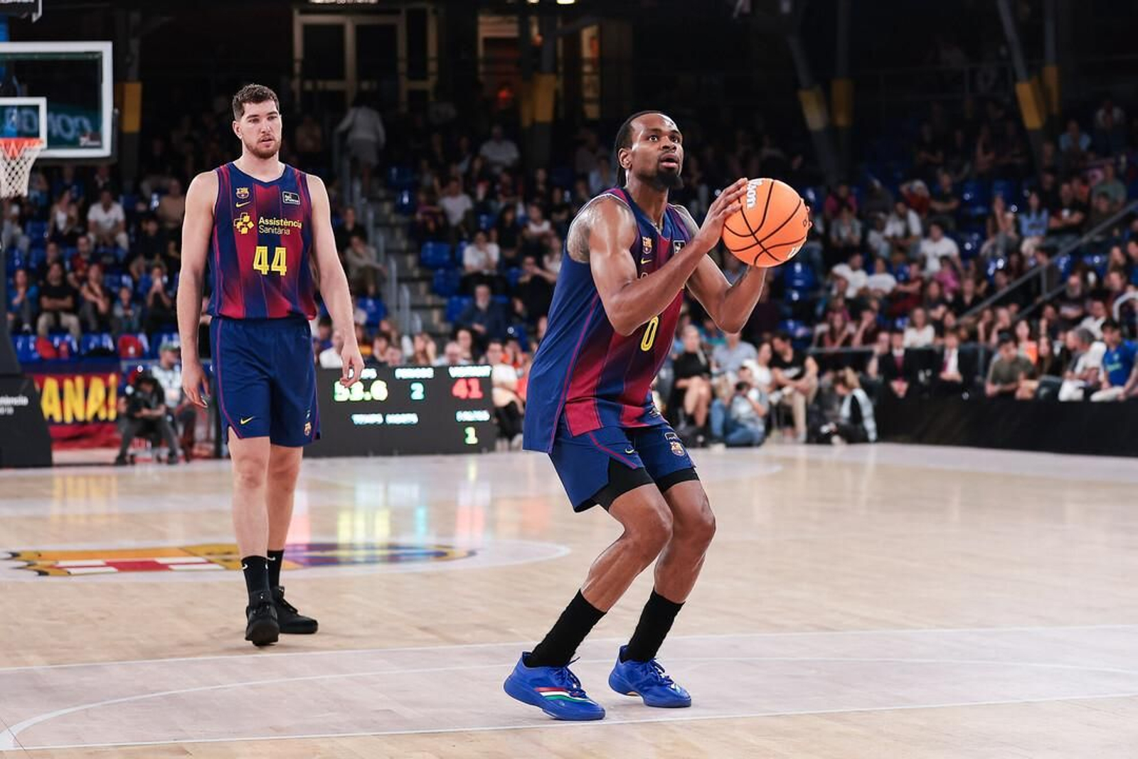 Francis Alonso, 17 puntos y 20 de valoración ante el Barça