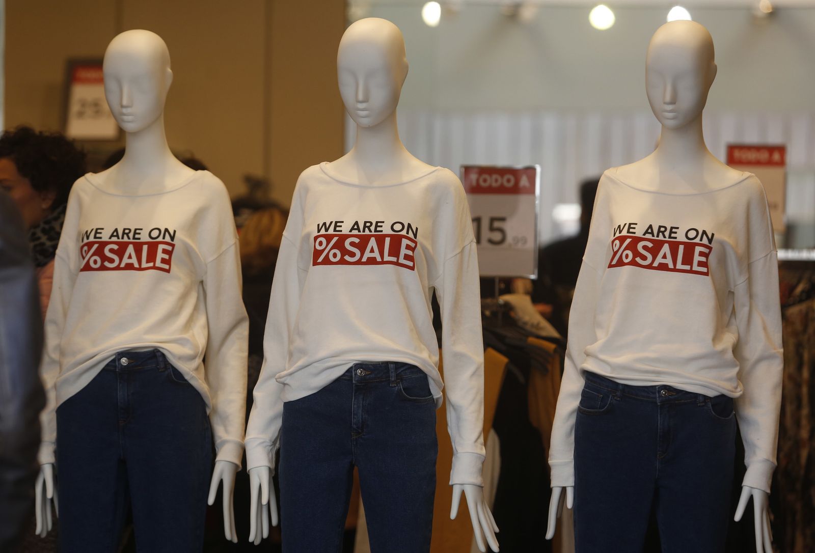 Las rebajas, en imágenes