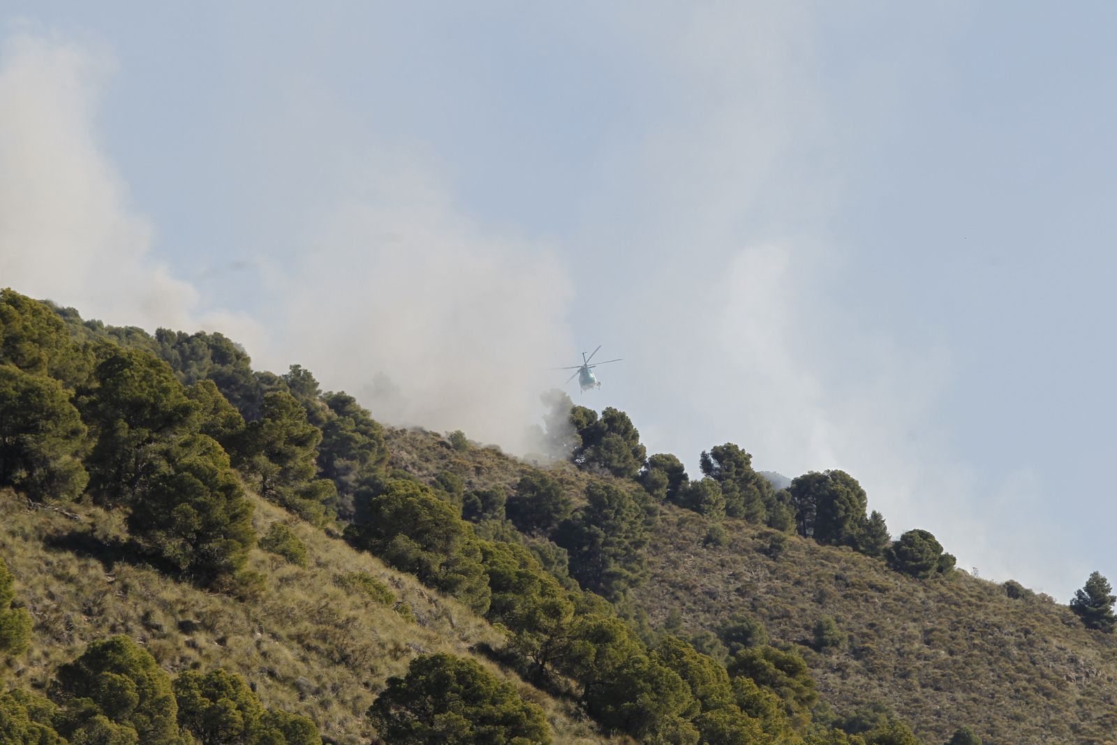 Fotogalería incendio forestal de Castala, Berja y Dalías.