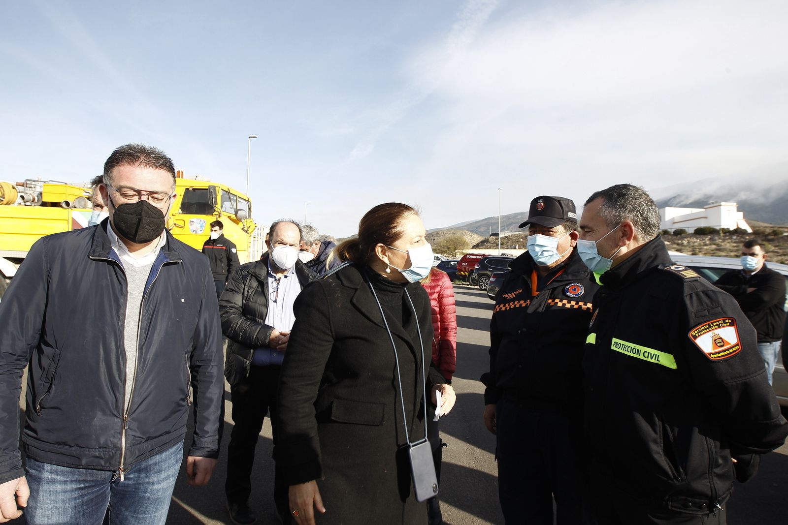 Fotogalería incendio forestal de Castala, Berja y Dalías.