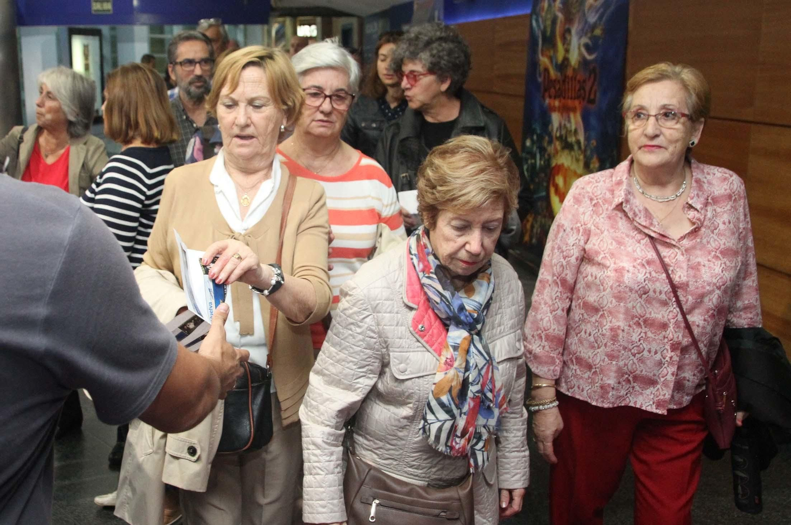 Imágenes de la proyección de la película Bernarda en CineBox Aqualon