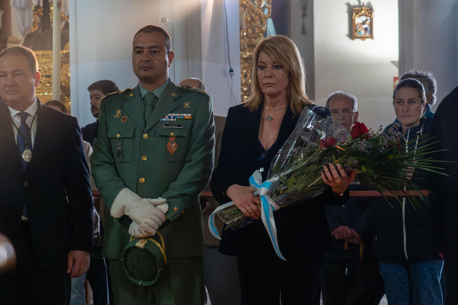 Imágenes de la llegada de los Caballeros Legionarios a la Iglesia de la Concepción