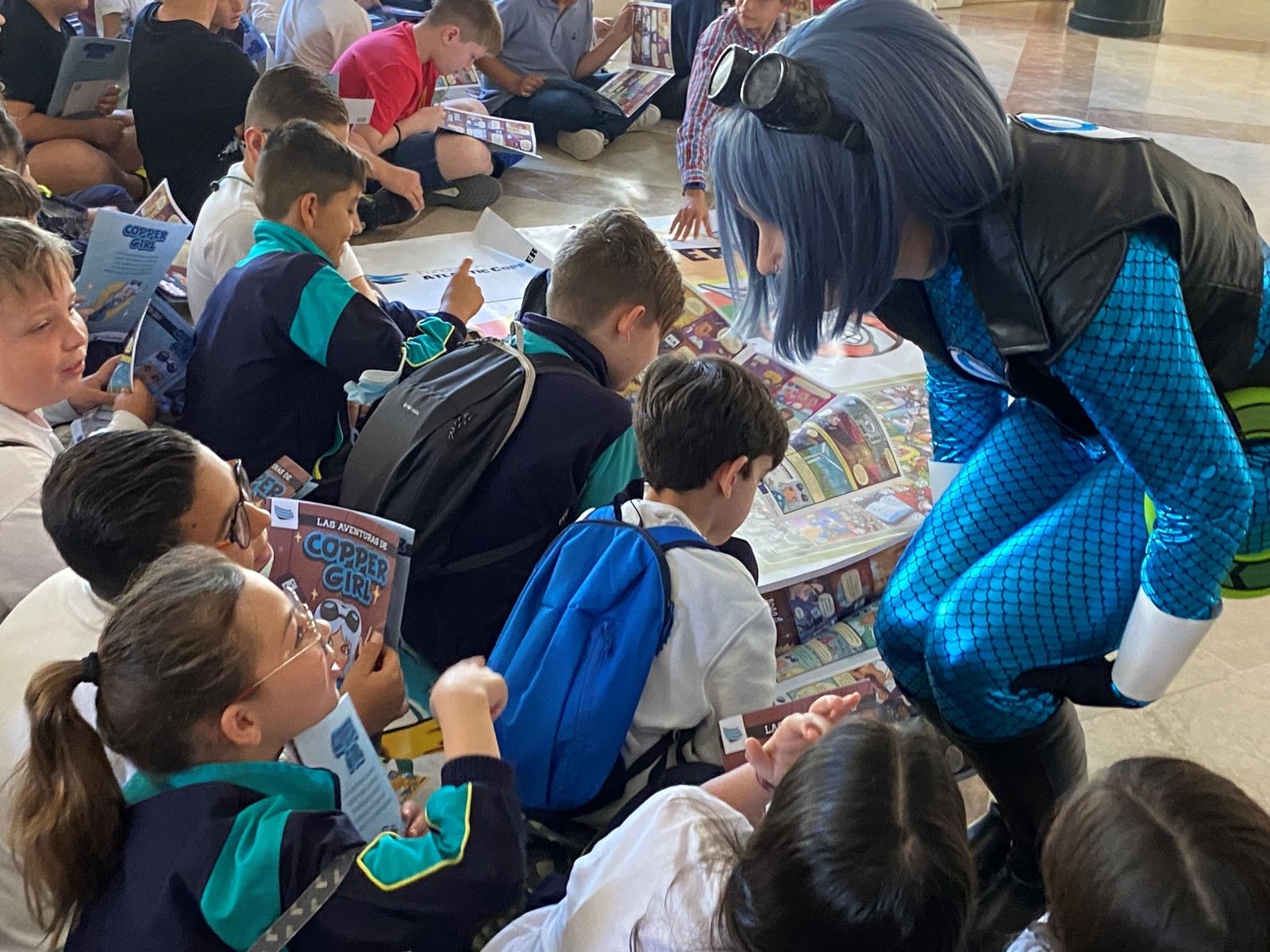 'Copper Girl' ha acudido en persona al Salón Internacional del Cómic de Huelva.