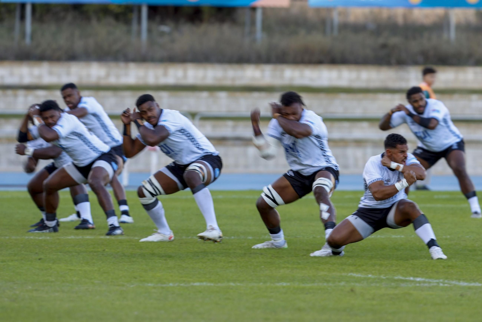 España-Fiyi de rugby en Málaga, en fotos