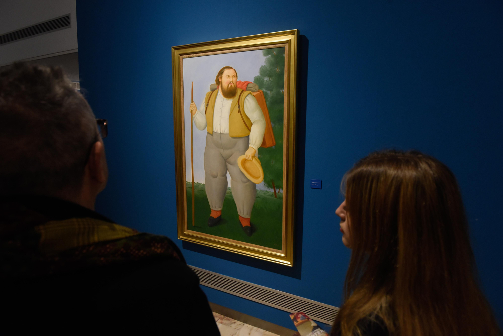 Inauguración  de la exposición sobre Fernando Botero