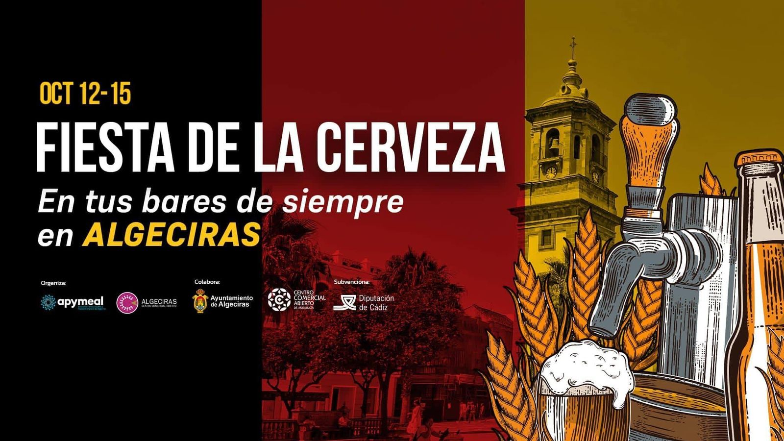Cartel de la Fiesta de la Cerveza.