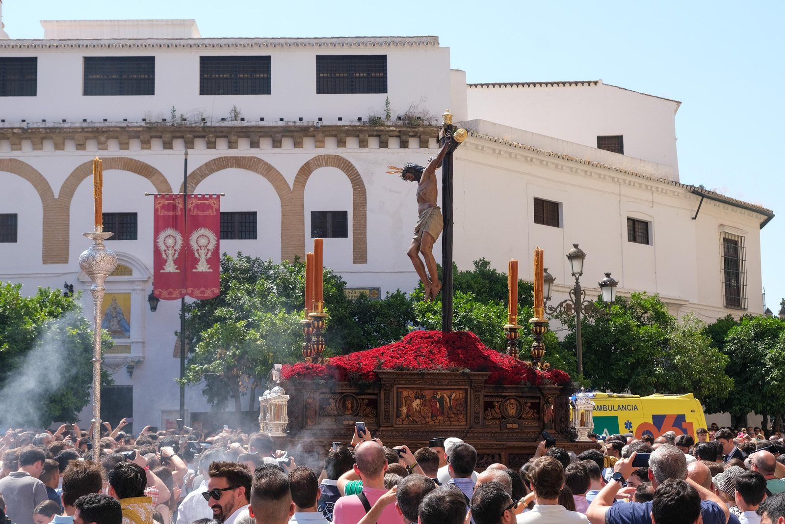 Salida procesional 450 años del Cristo de Burgos