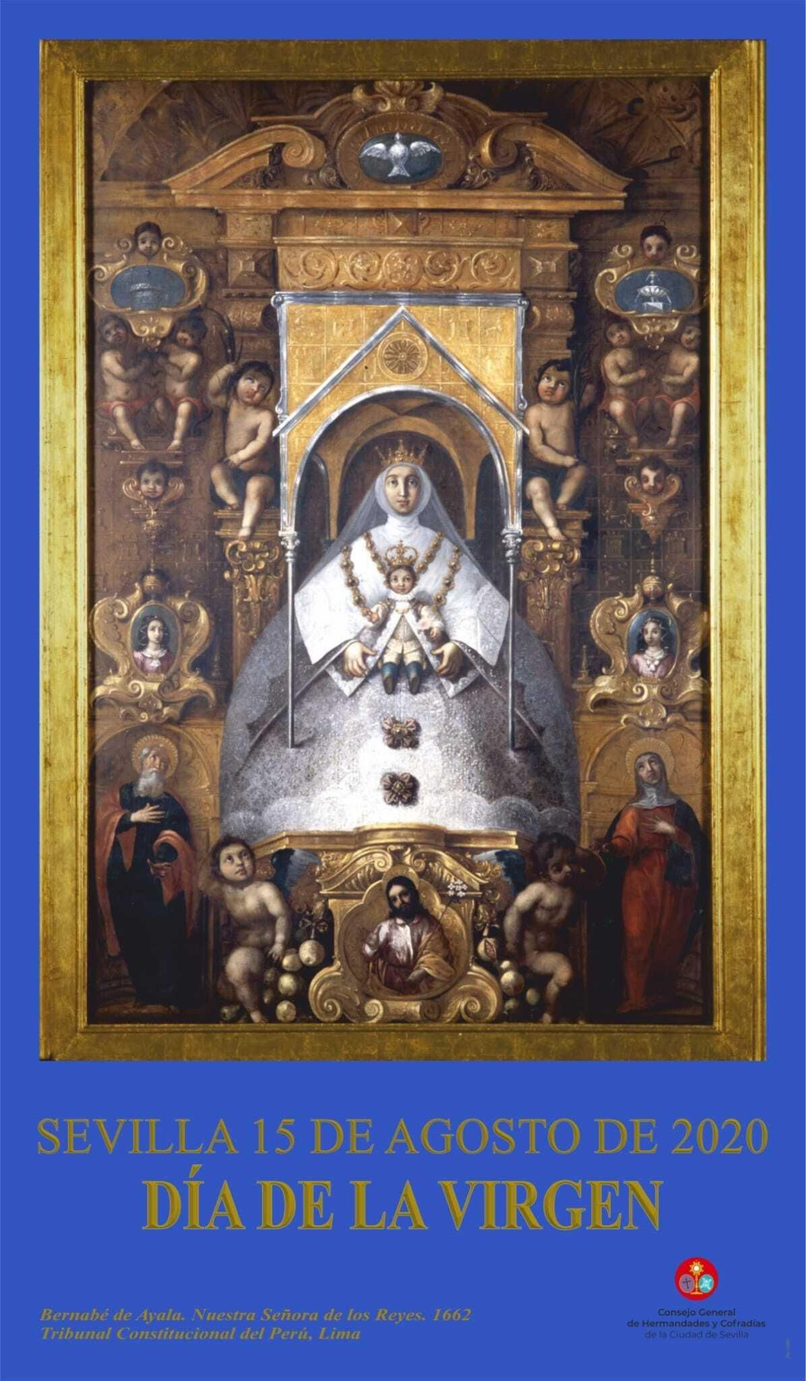 El cartel del Día de la Virgen 2020.