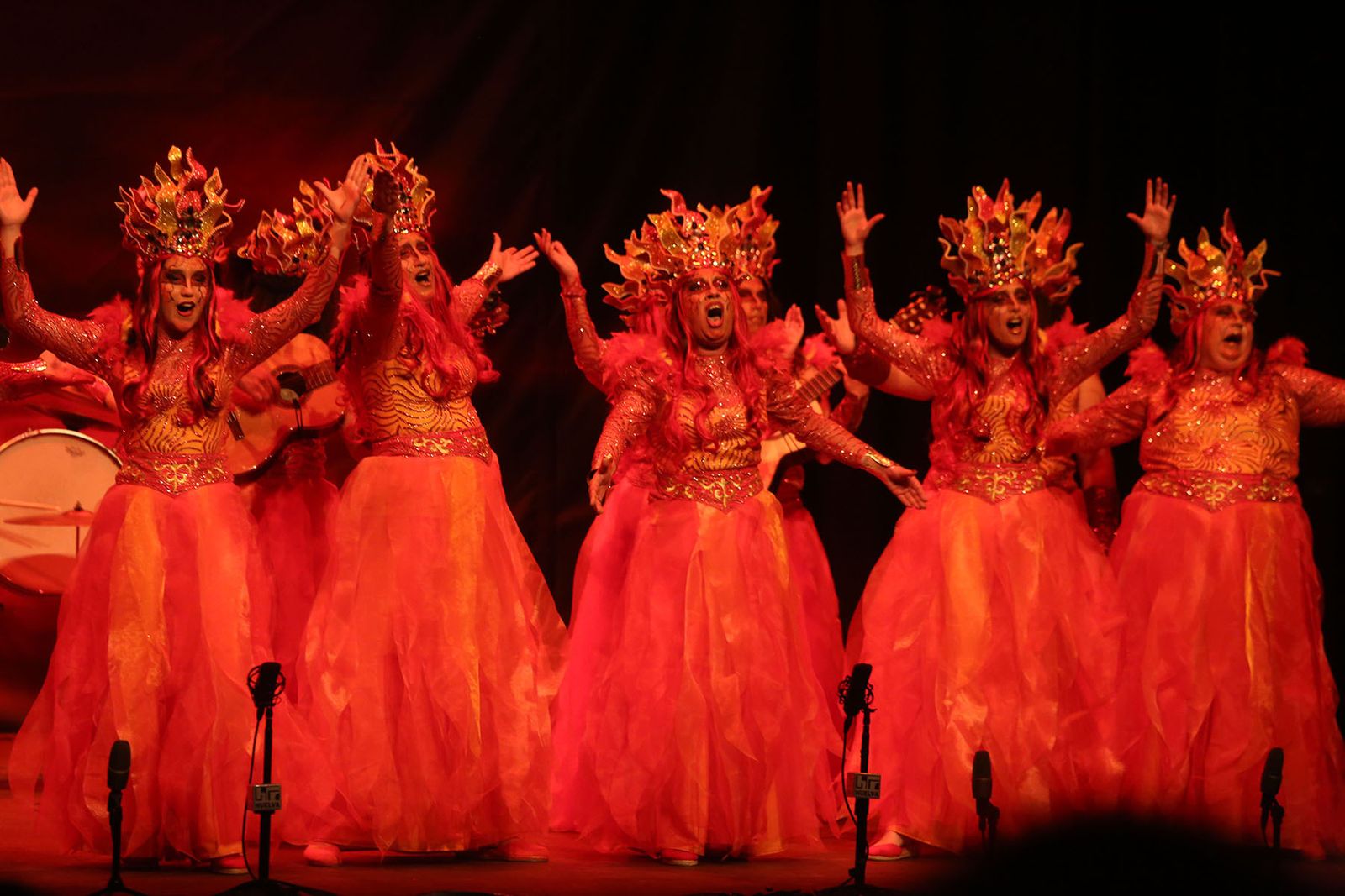 Quinto día de preliminares del Carnaval Colombino en imágenes