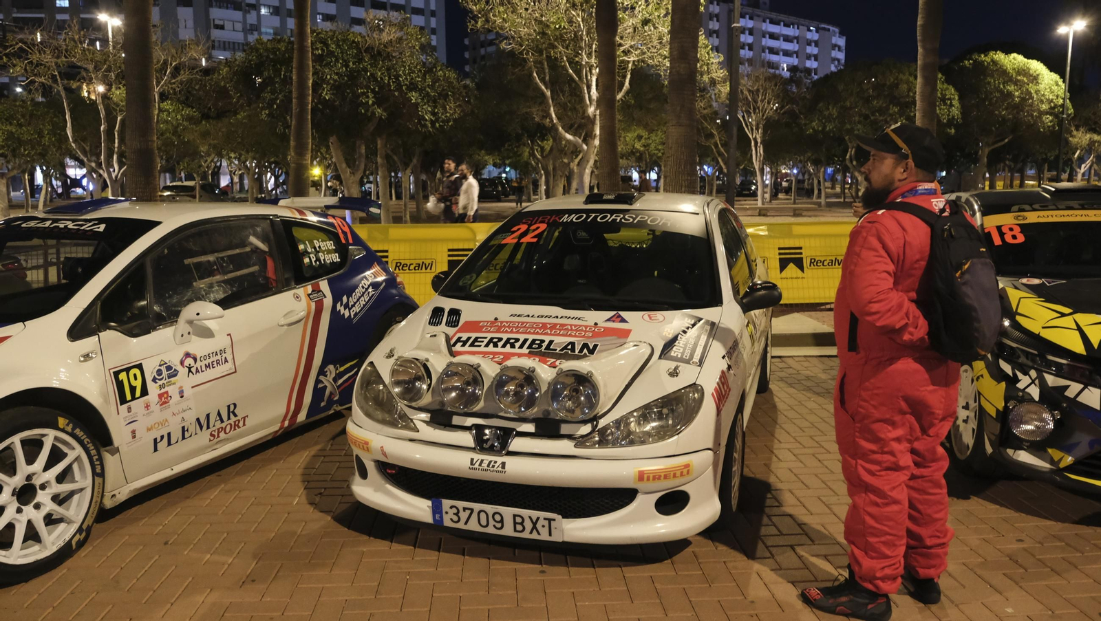 La salida de la 50 edición del Rallye Costa de Almería, en imágenes