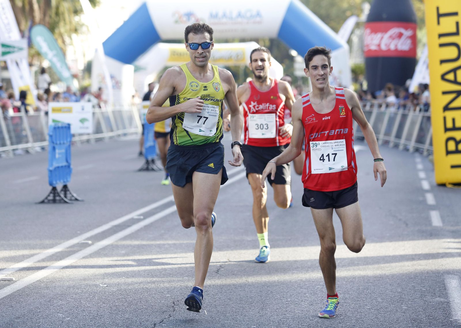Imágenes de la Carrera Urbana Ciudad de Málaga