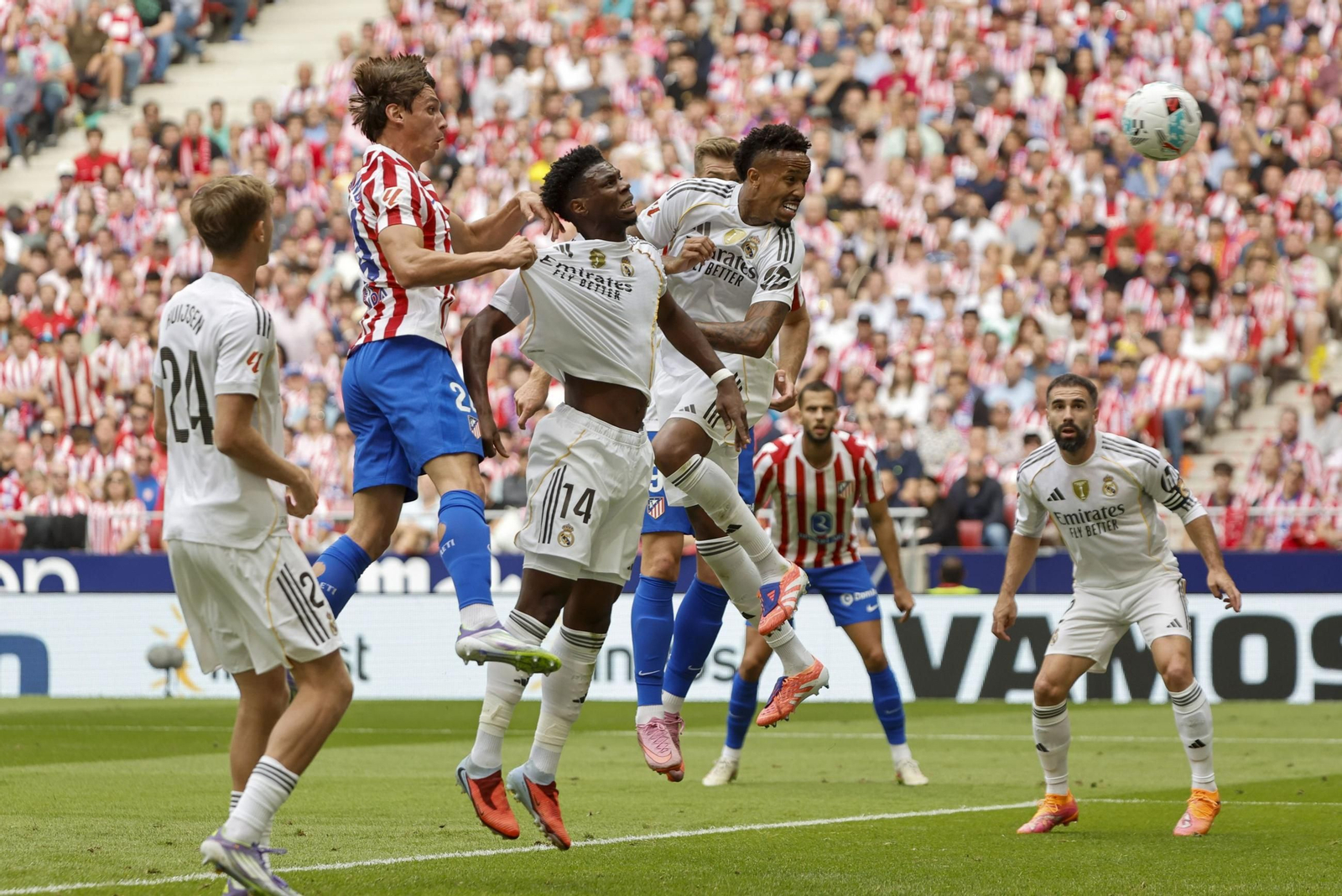 Las mejores fotos del Atlético - Real Madrid