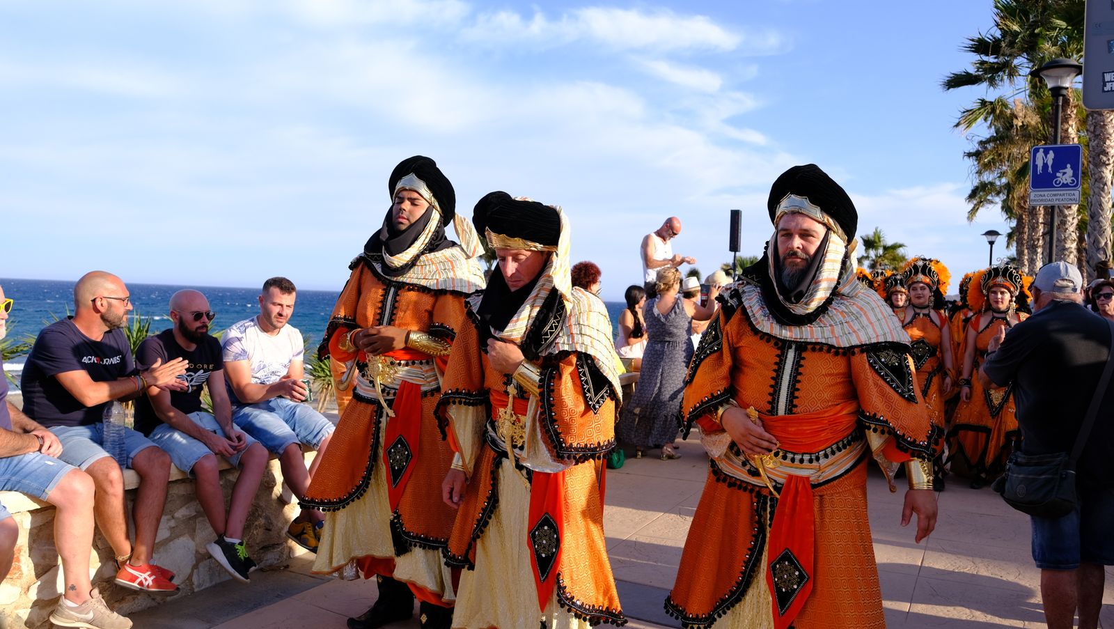 Moros y Cristianos de Mojácar en la Playa del Lance, en imágenes
