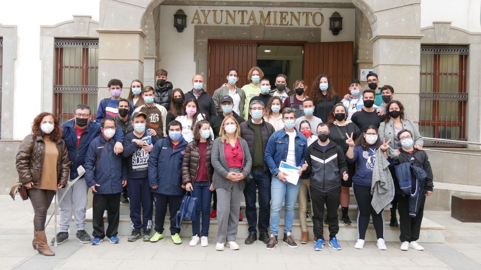 Diplomas a estudiantes del IES Abdera por ‘Jóvenes capacitados’