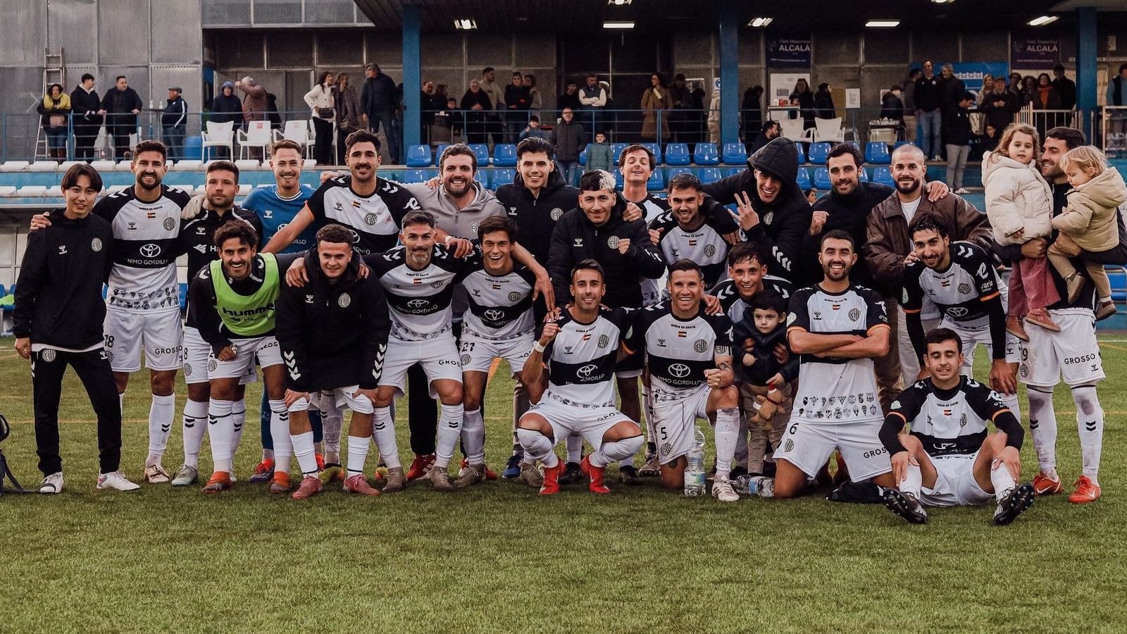 El Atlético Central celebra una de sus victorias recientes