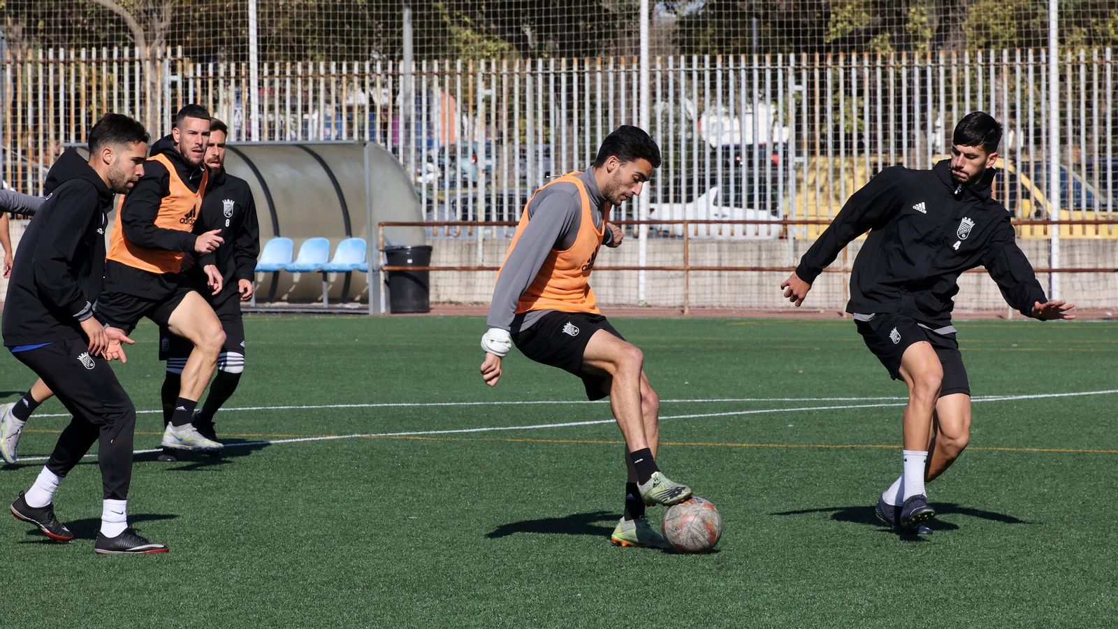 Entrenamiento de Juan Pedro 'El Pirata' con el Xerez CD