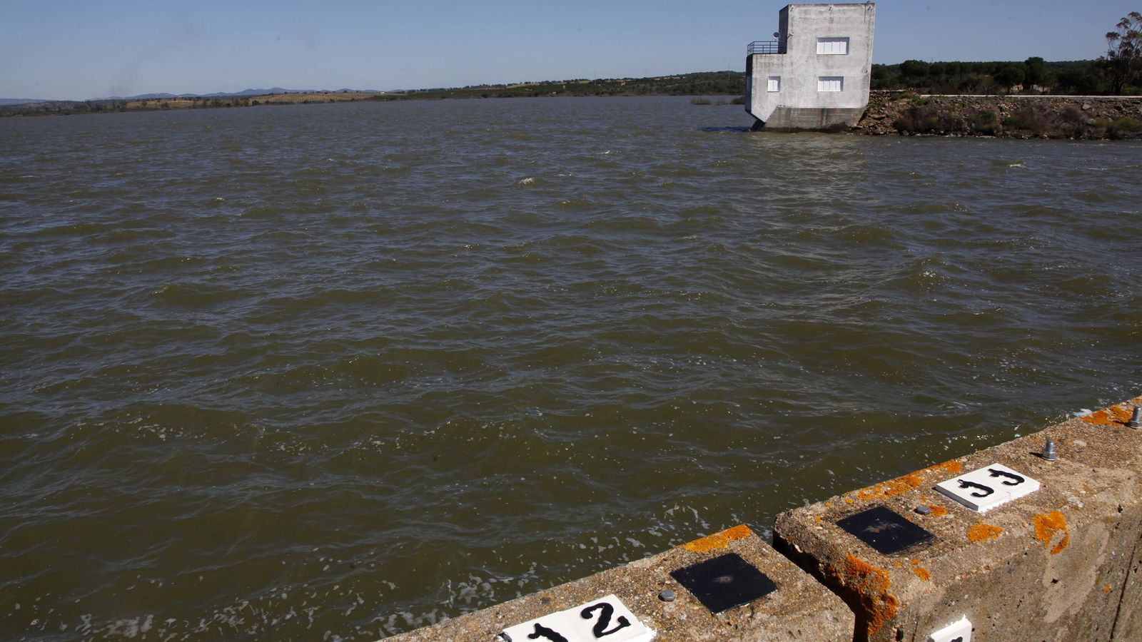 Presa del Piedras, entre Cartaya y Lepe