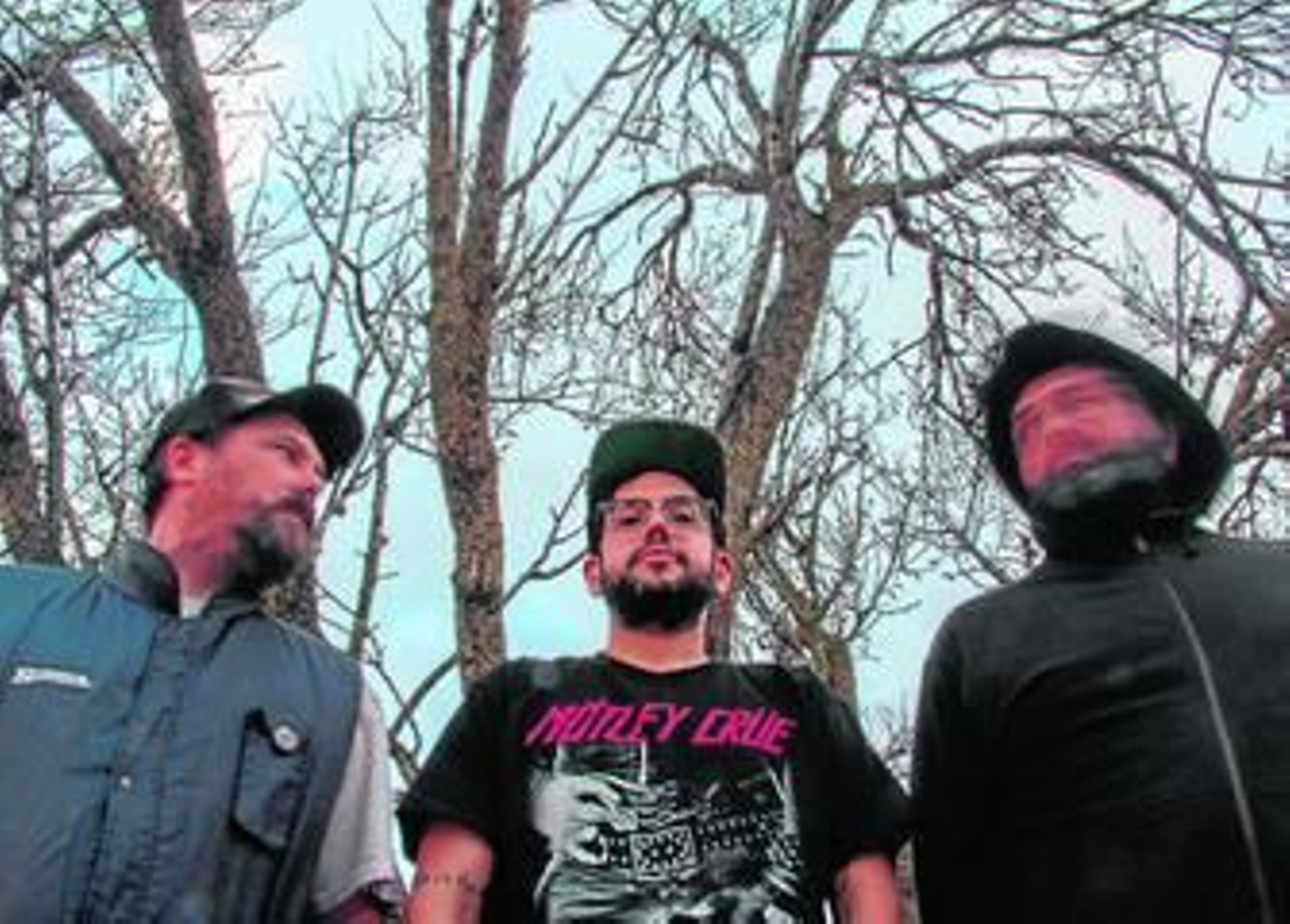 Búho, Julio L. Cordero y Tanín, en una imagen promocional de sus 'Grabaciones sumergidas 2015'.