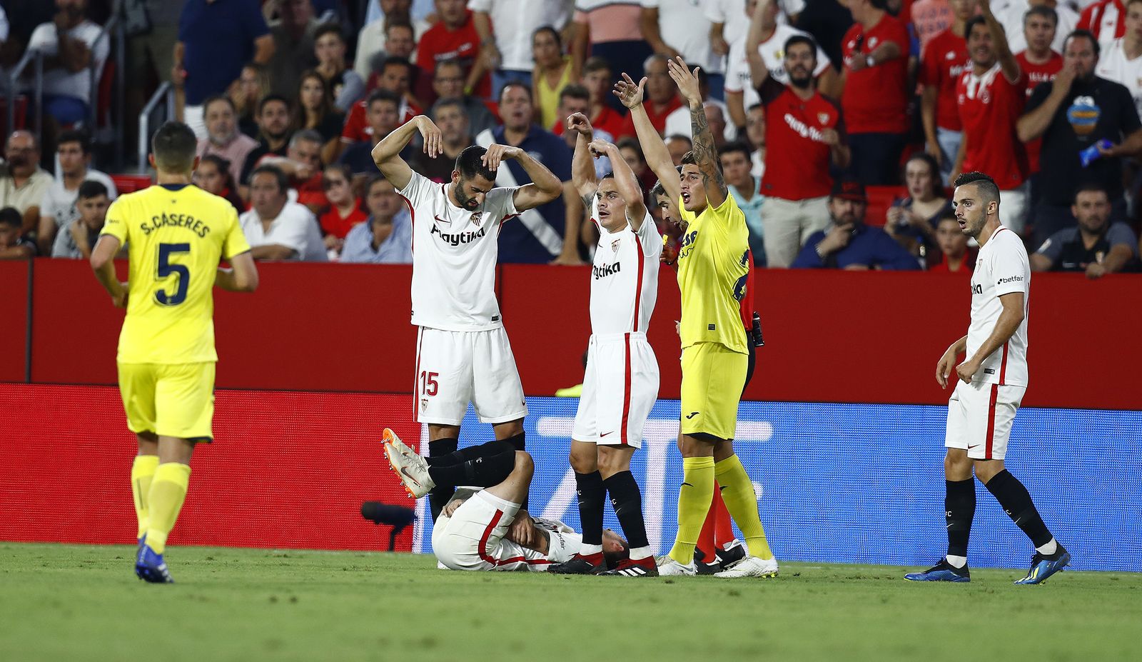 Las imágenes del Sevilla-Villarreal