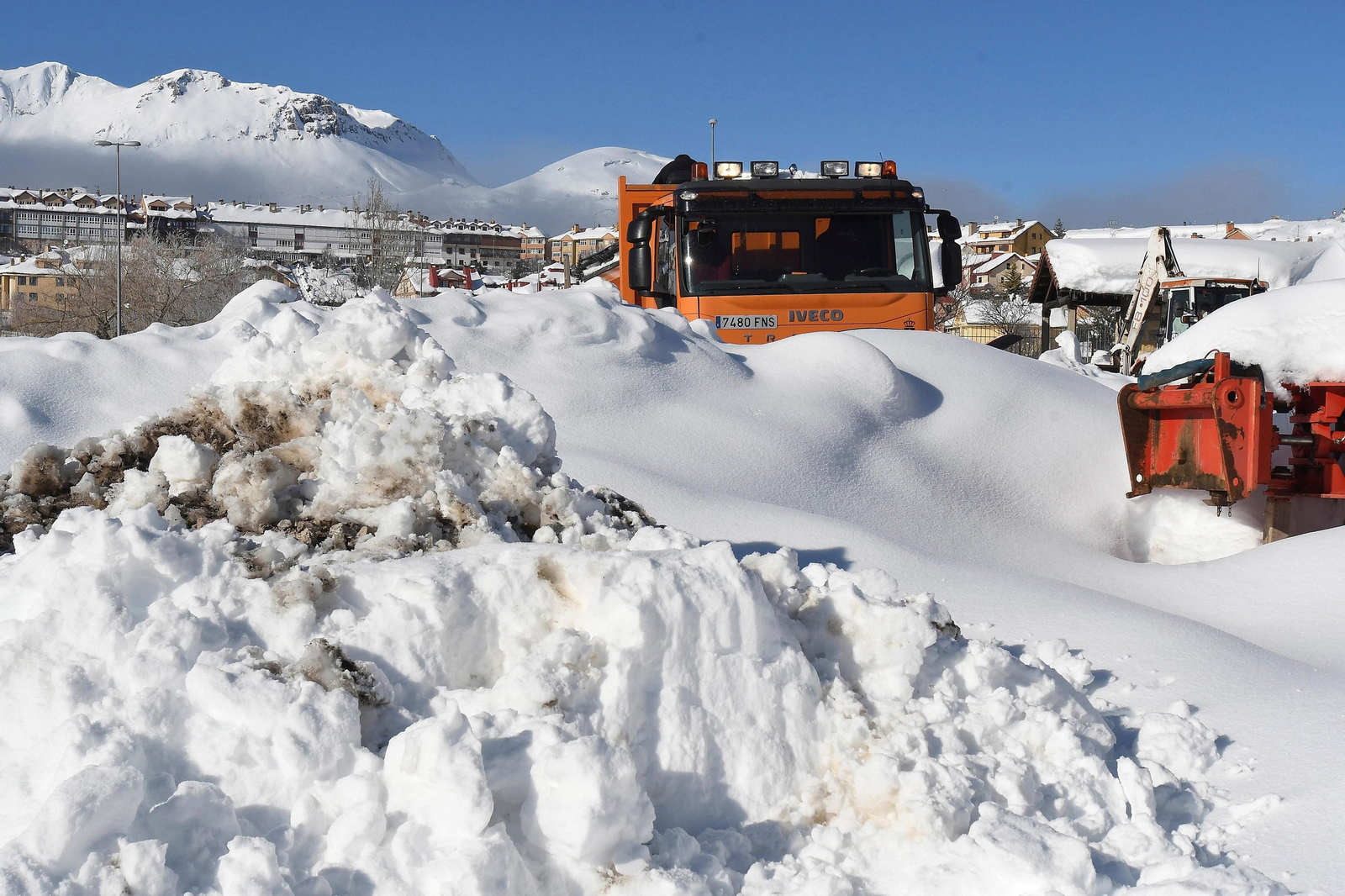 Las imágenes blancas que ha dejado la nieve en toda España