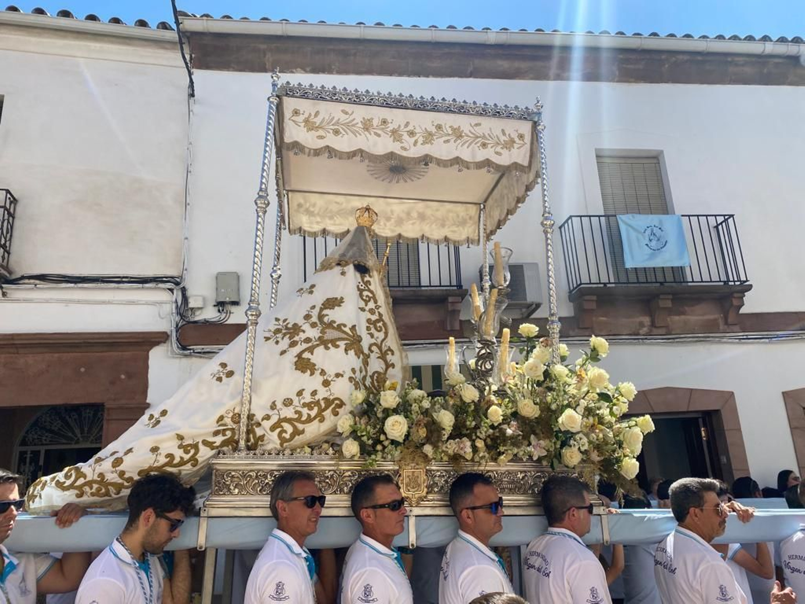 La procesión de la Virgen del Sol en Adamuz, en fotografías