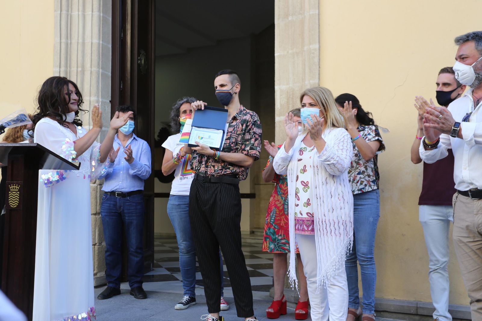Imágenes de la celebración del día del Orgullo Gay en Jerez