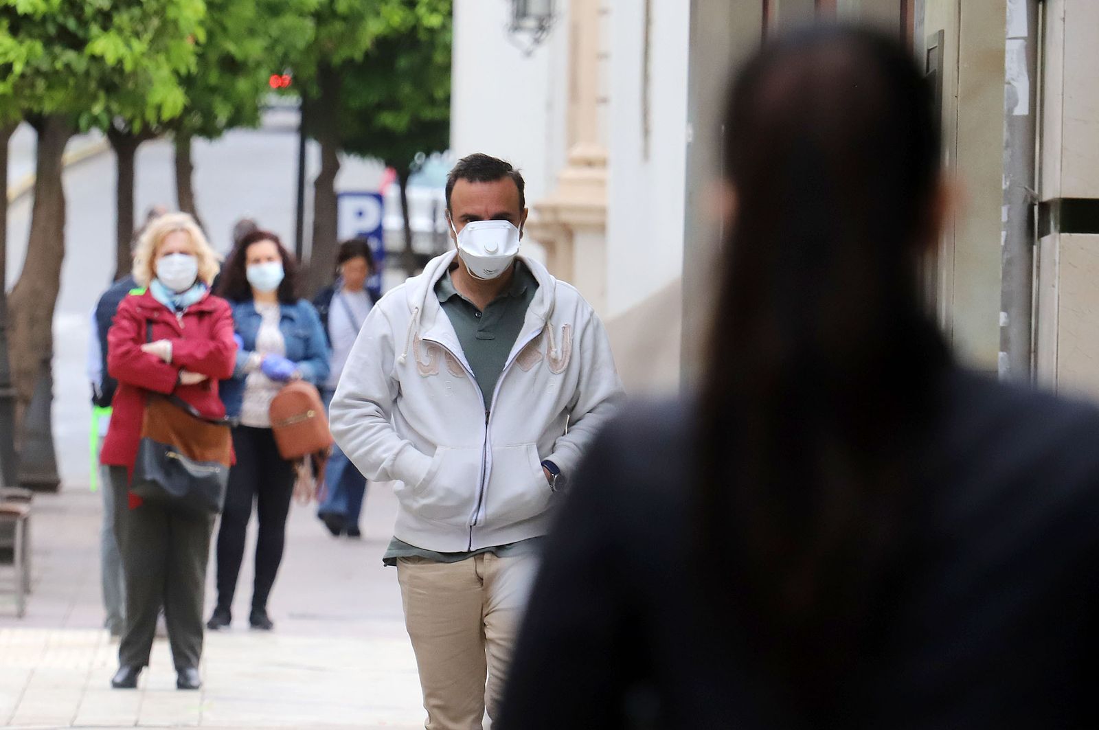 Imágenes del uso de la mascarilla para prevenir el contagio por coronavirus