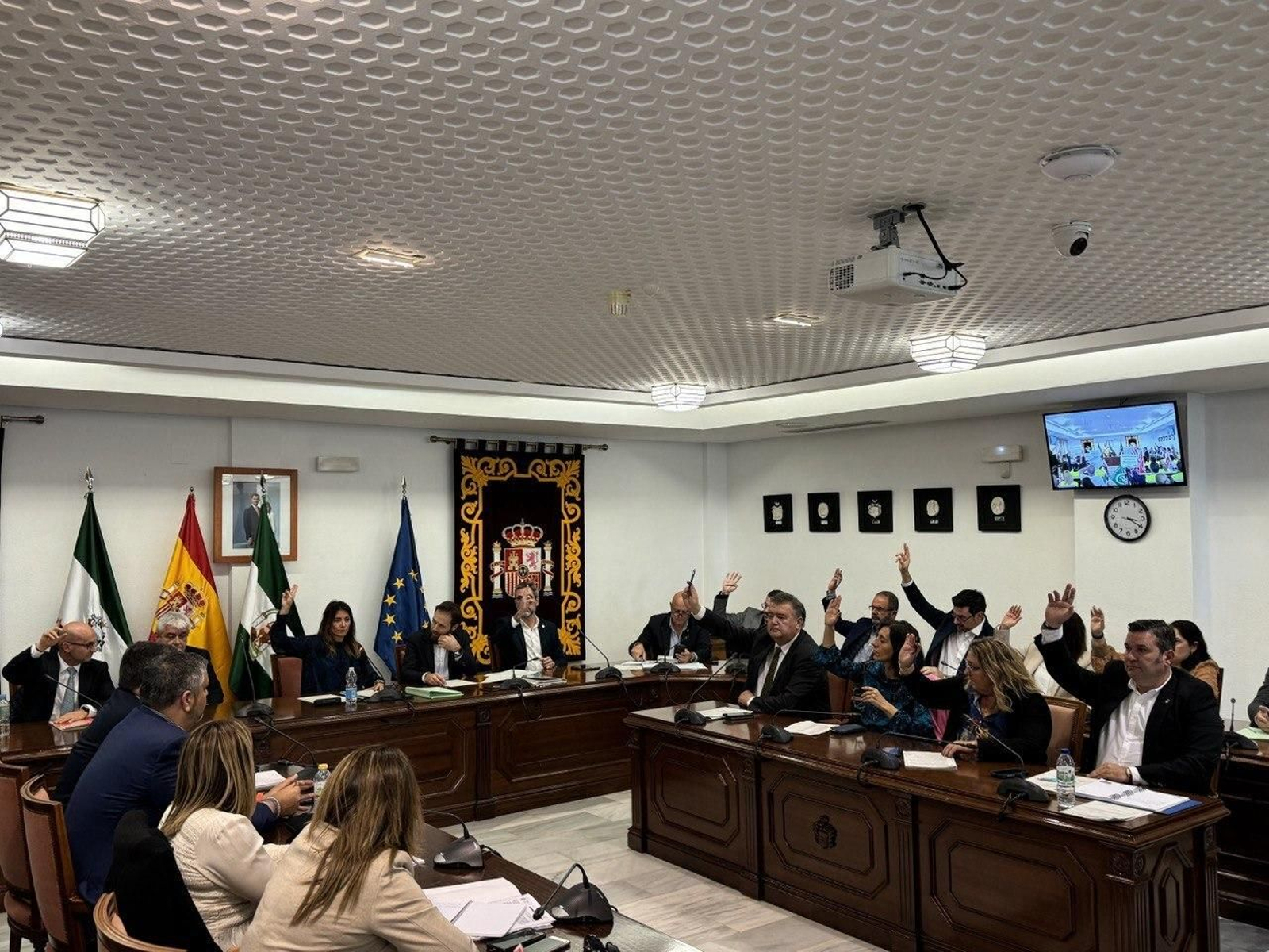 El Pleno celebrado este miércoles.