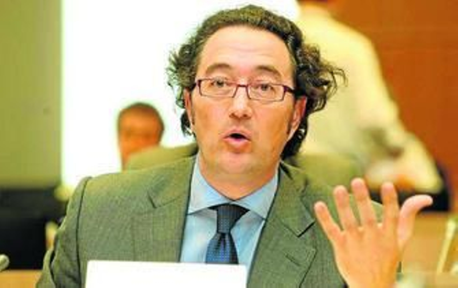 Juan de Dios Crespo, en una ponencia.