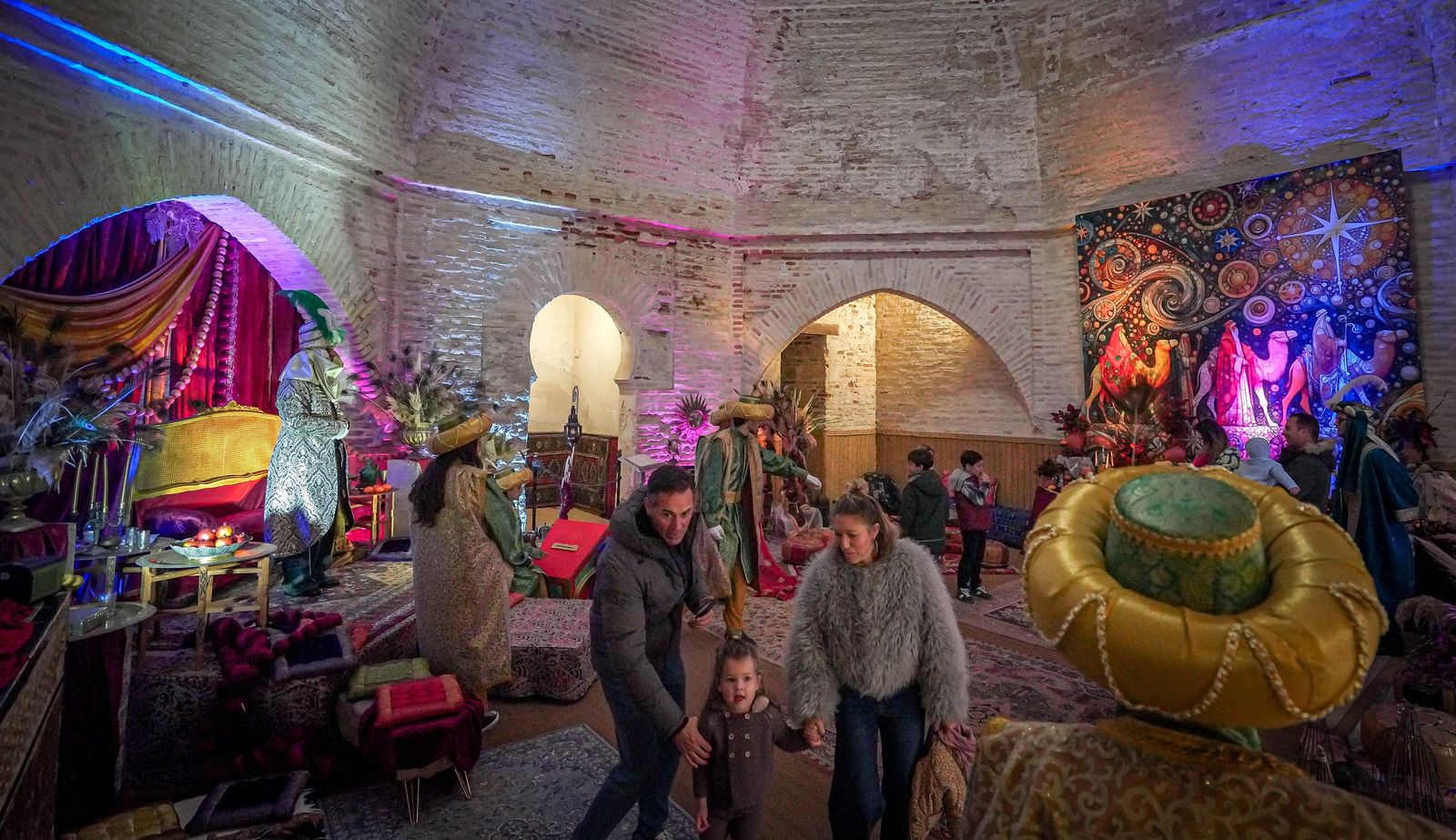 Imágenes del Cartero Real en el Alcázar de Jerez