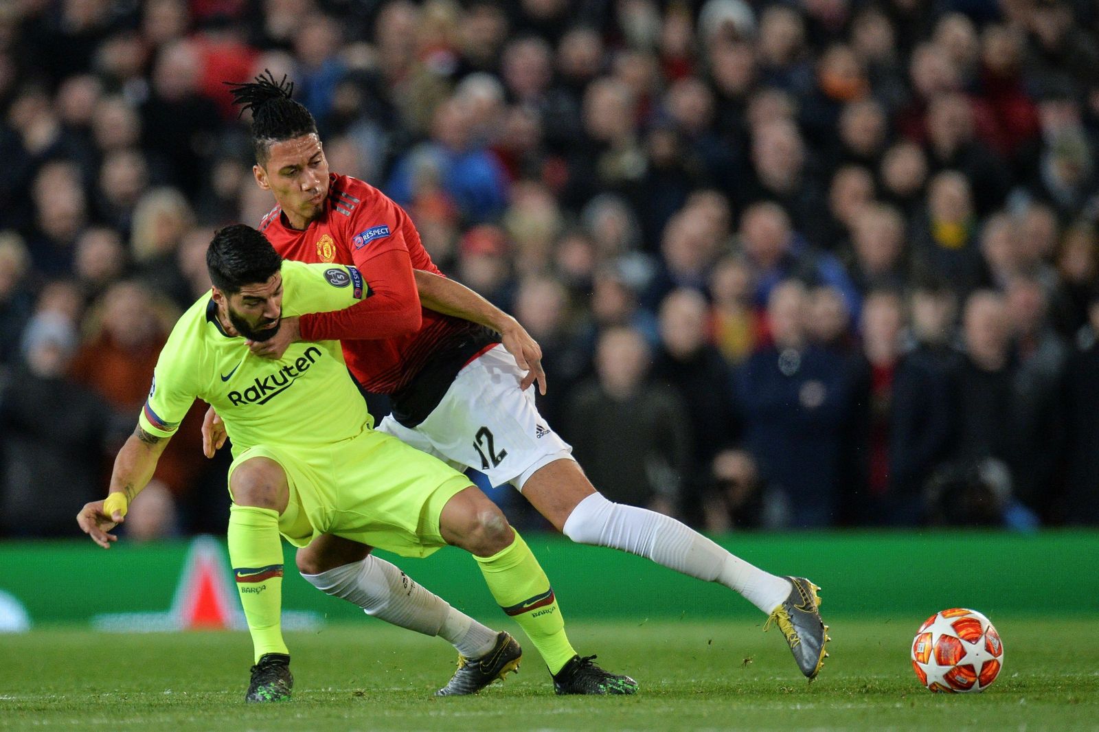 Las imágenes del Manchester United-Barcelona FC